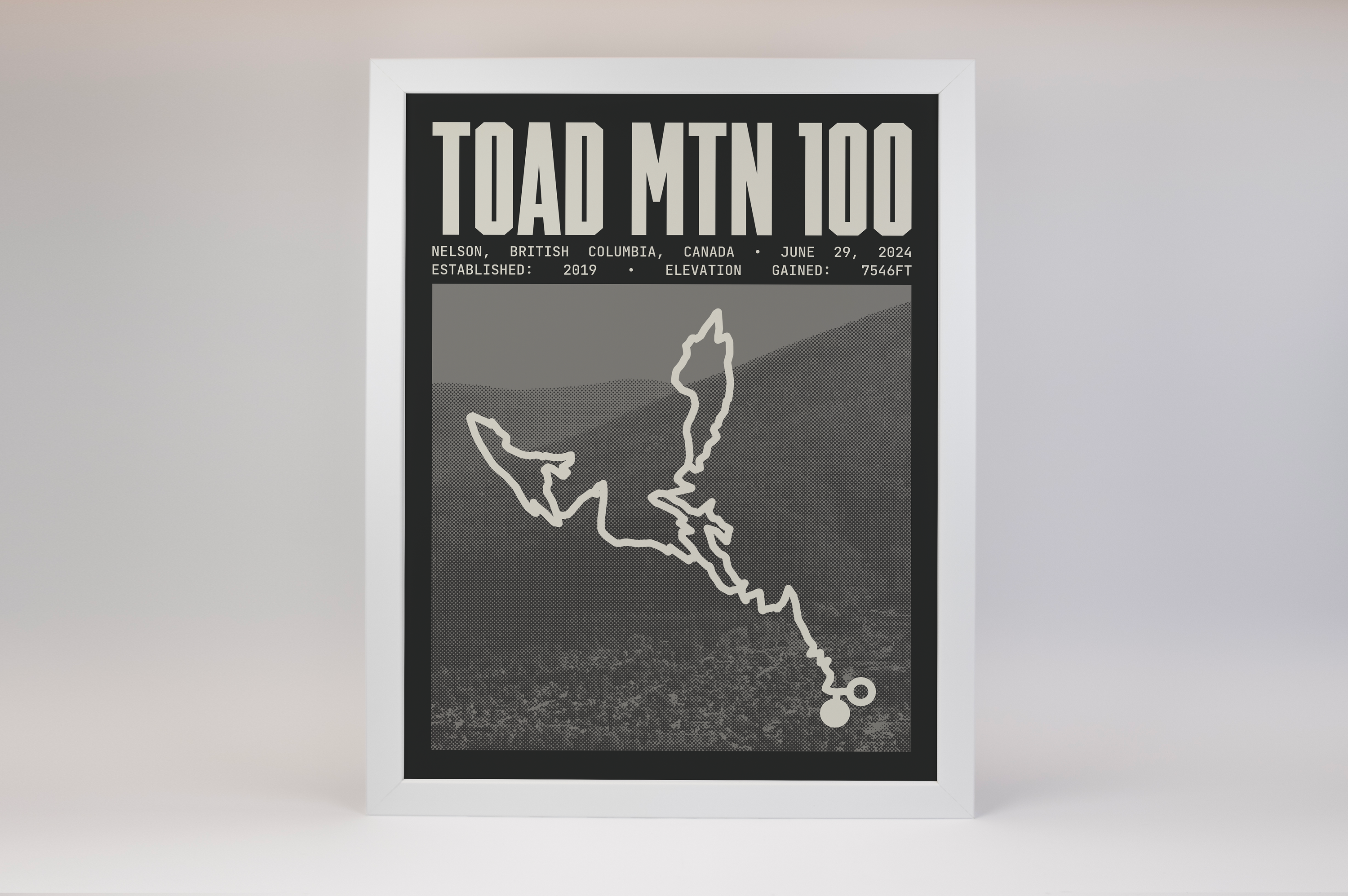 Tackle the Toad 100 Endurance Run Poster