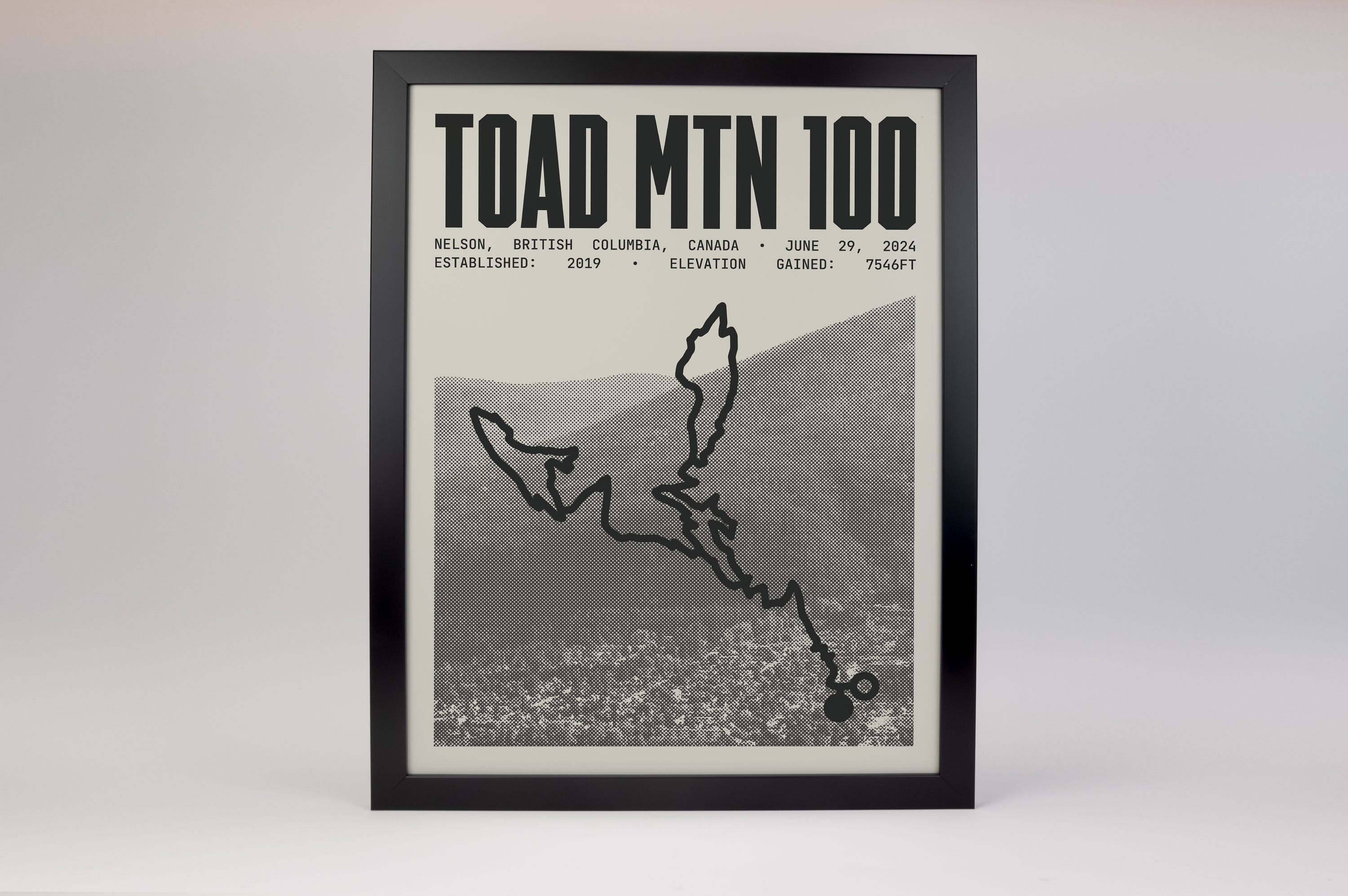 Tackle the Toad 100 Endurance Run Poster