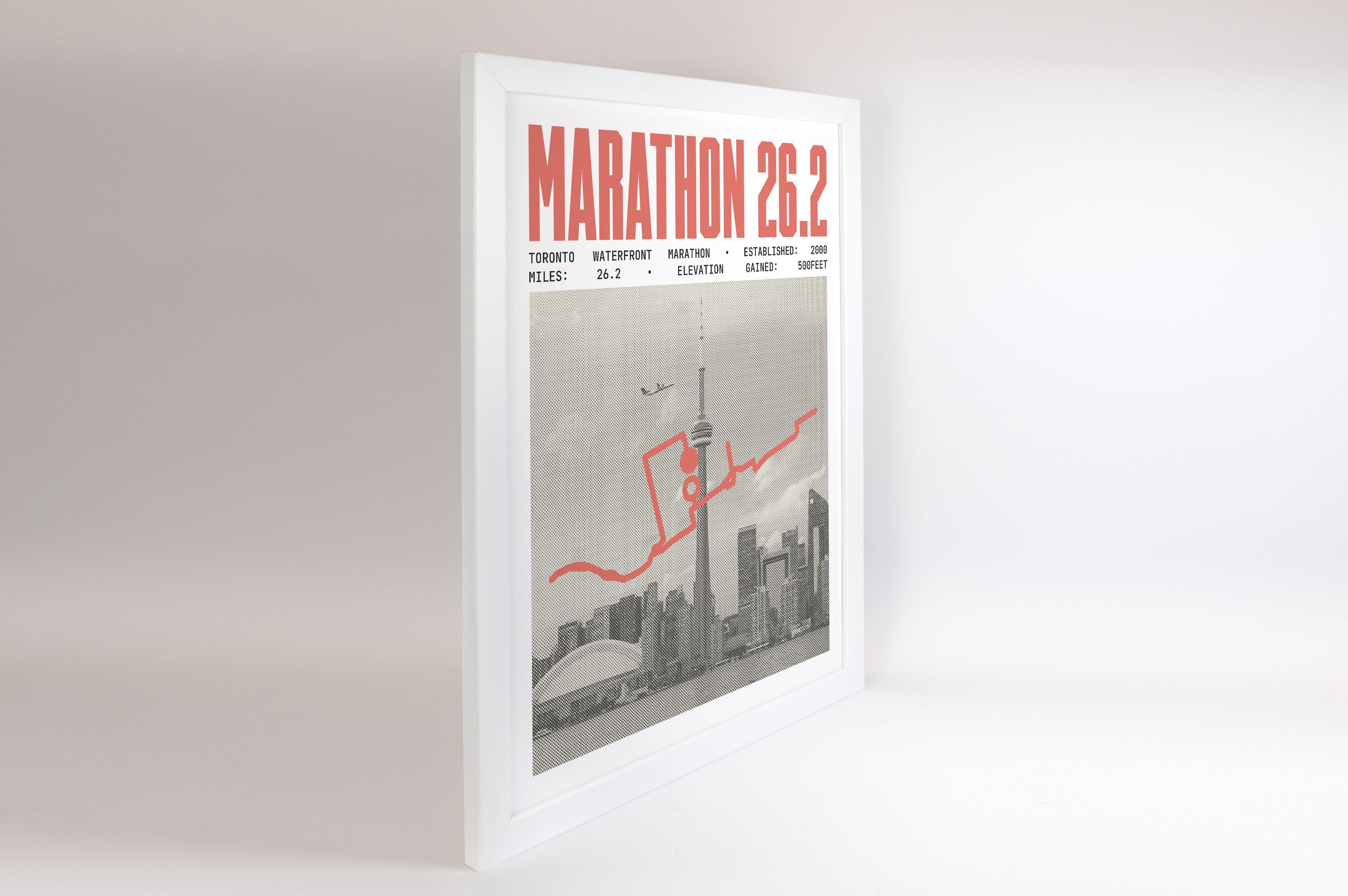 Toronto Waterfront Marathon Poster
