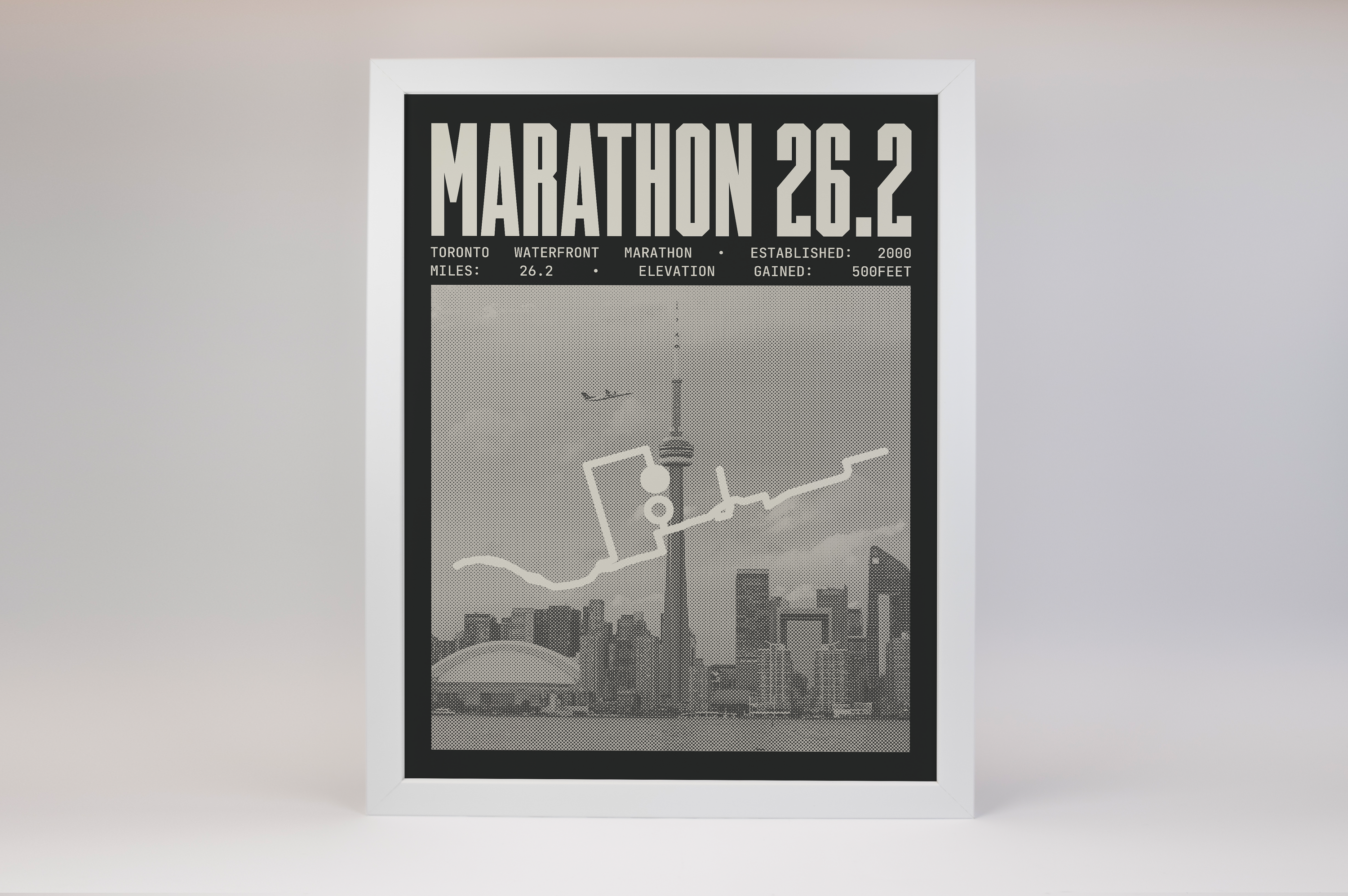 Toronto Waterfront Marathon Poster