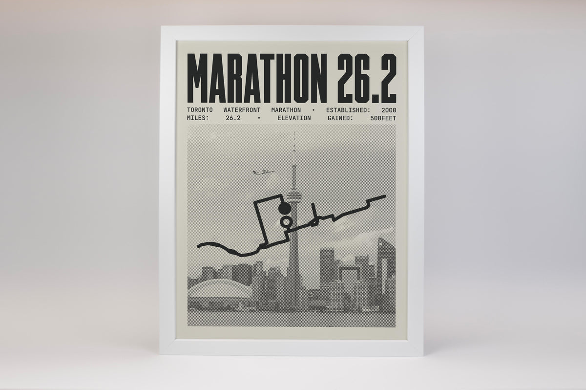 Toronto Waterfront Marathon Poster