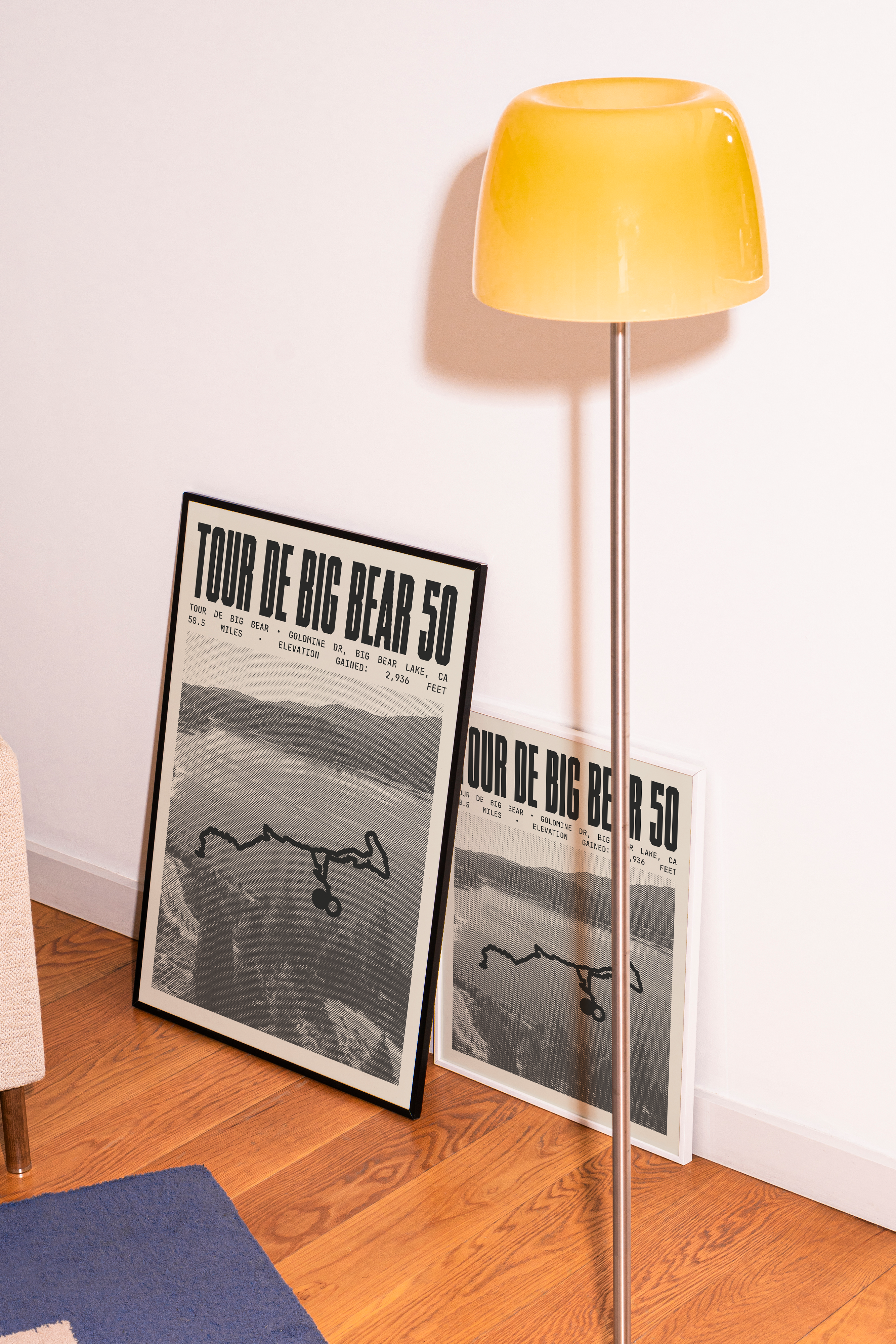 Tour de Big Bear - 50 Mile Road Ride Poster