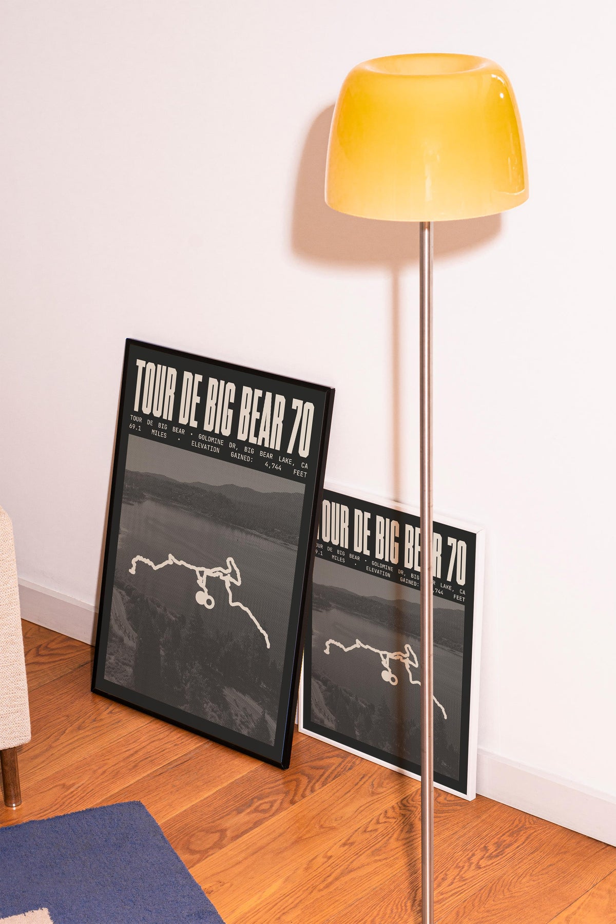Tour de Big Bear -  70 Mile Road Ride Poster