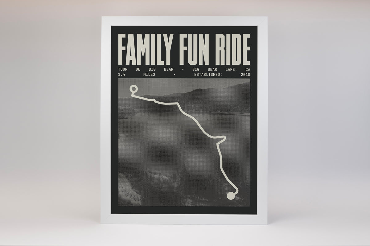Tour de Big Bear - Family Fun Ride Poster