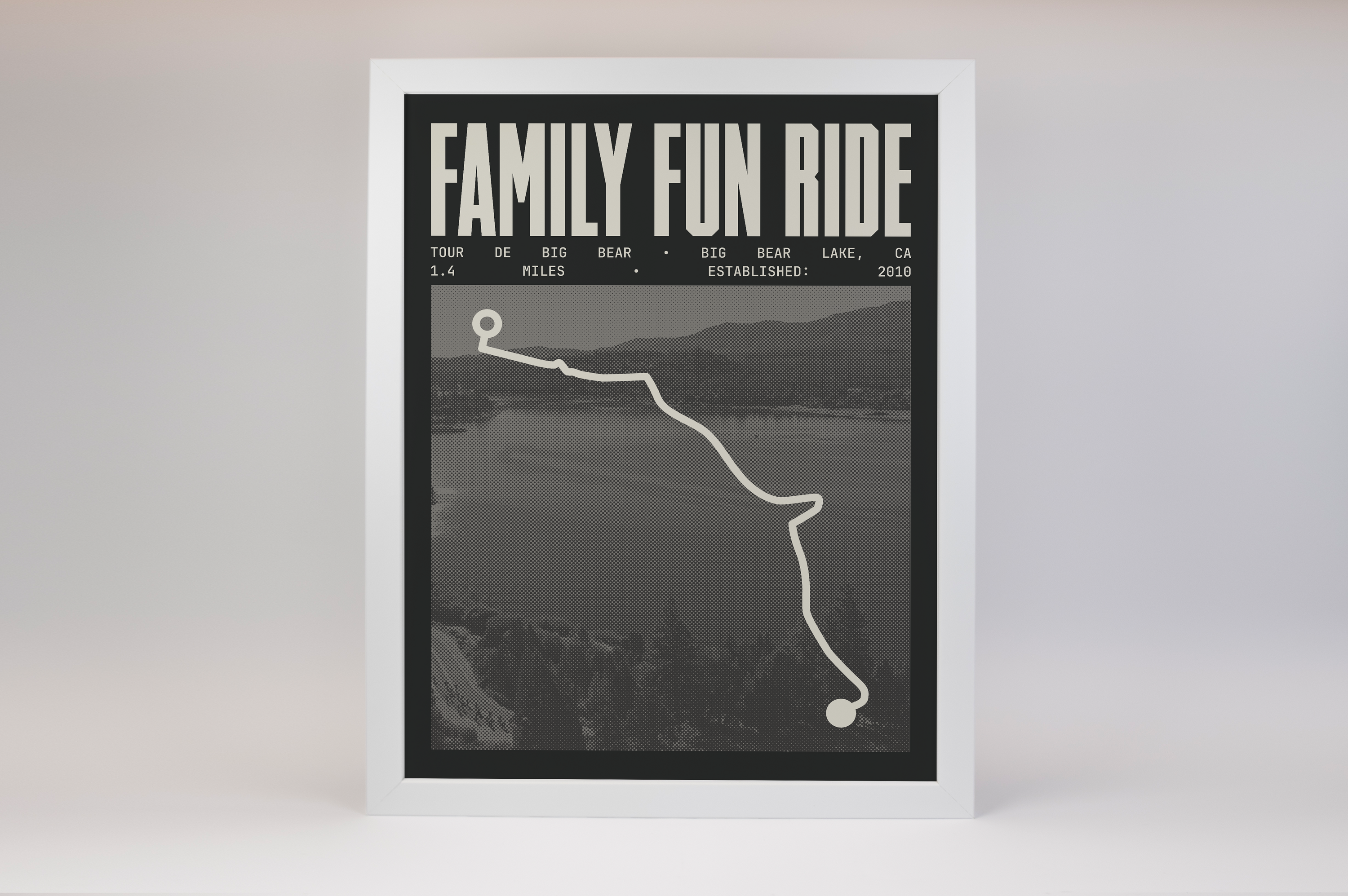 Tour de Big Bear - Family Fun Ride Poster