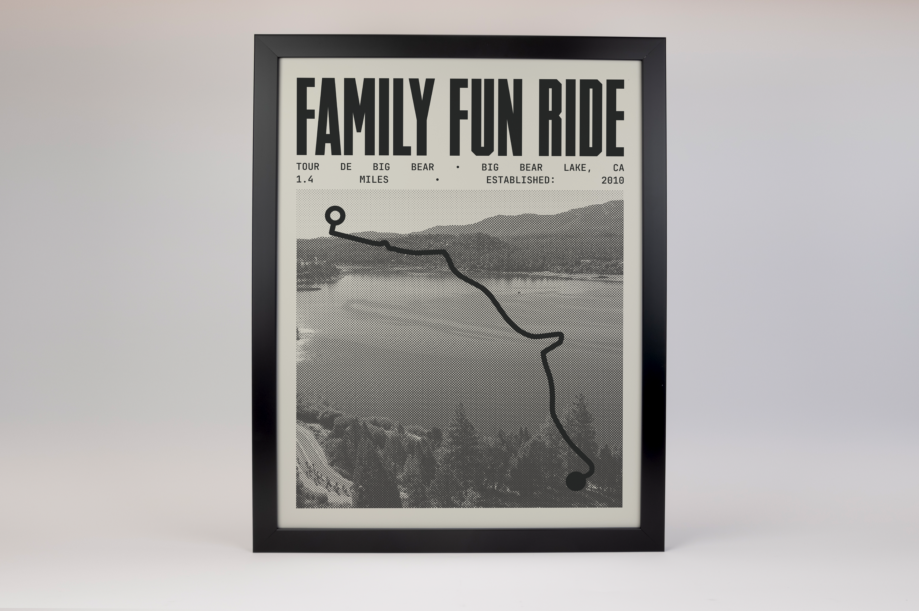 Tour de Big Bear - Family Fun Ride Poster
