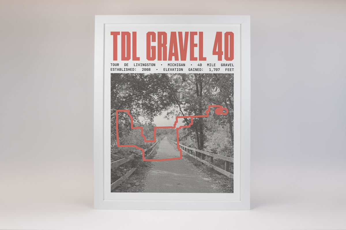 Tour de Livingston -  40 Mile Gravel Poster