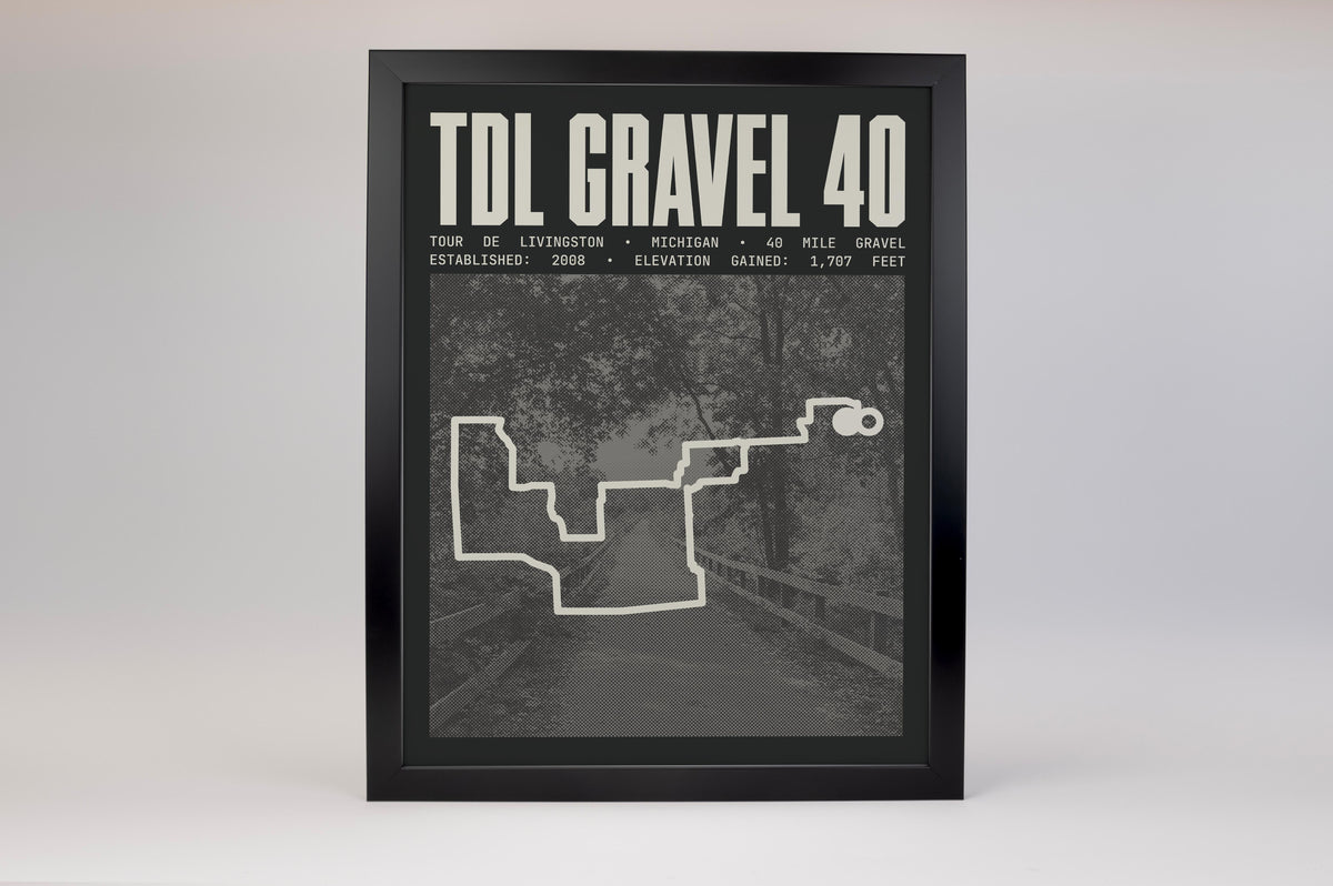 Tour de Livingston -  40 Mile Gravel Poster