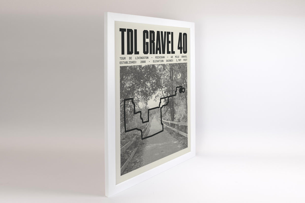Tour de Livingston -  40 Mile Gravel Poster