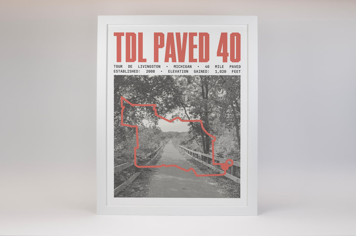 Tour de Livingston - 40 Mile Paved Poster
