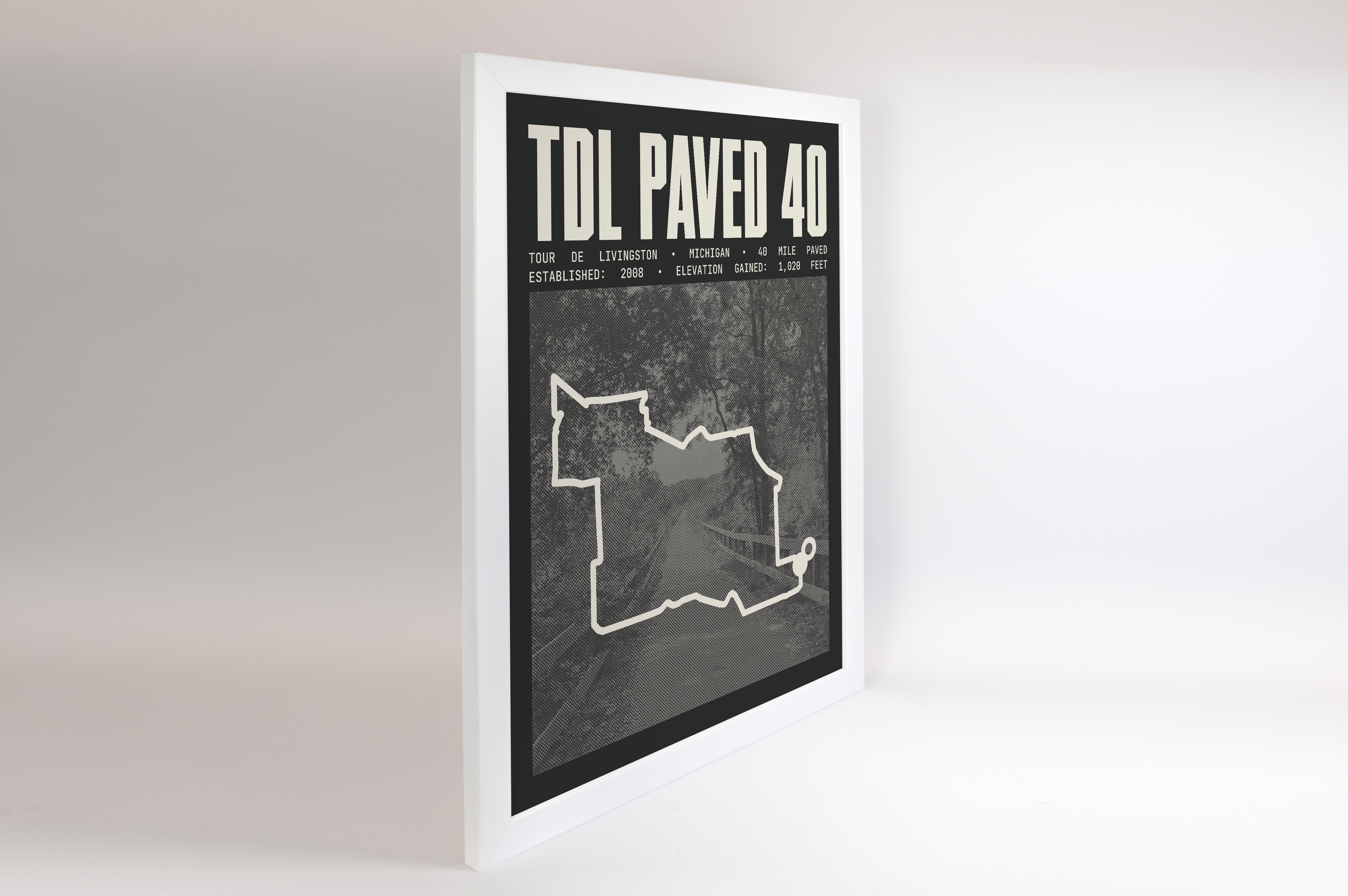 Tour de Livingston - 40 Mile Paved Poster