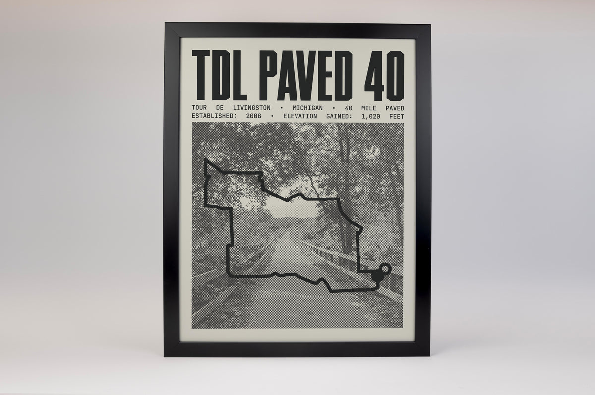Tour de Livingston - 40 Mile Paved Poster