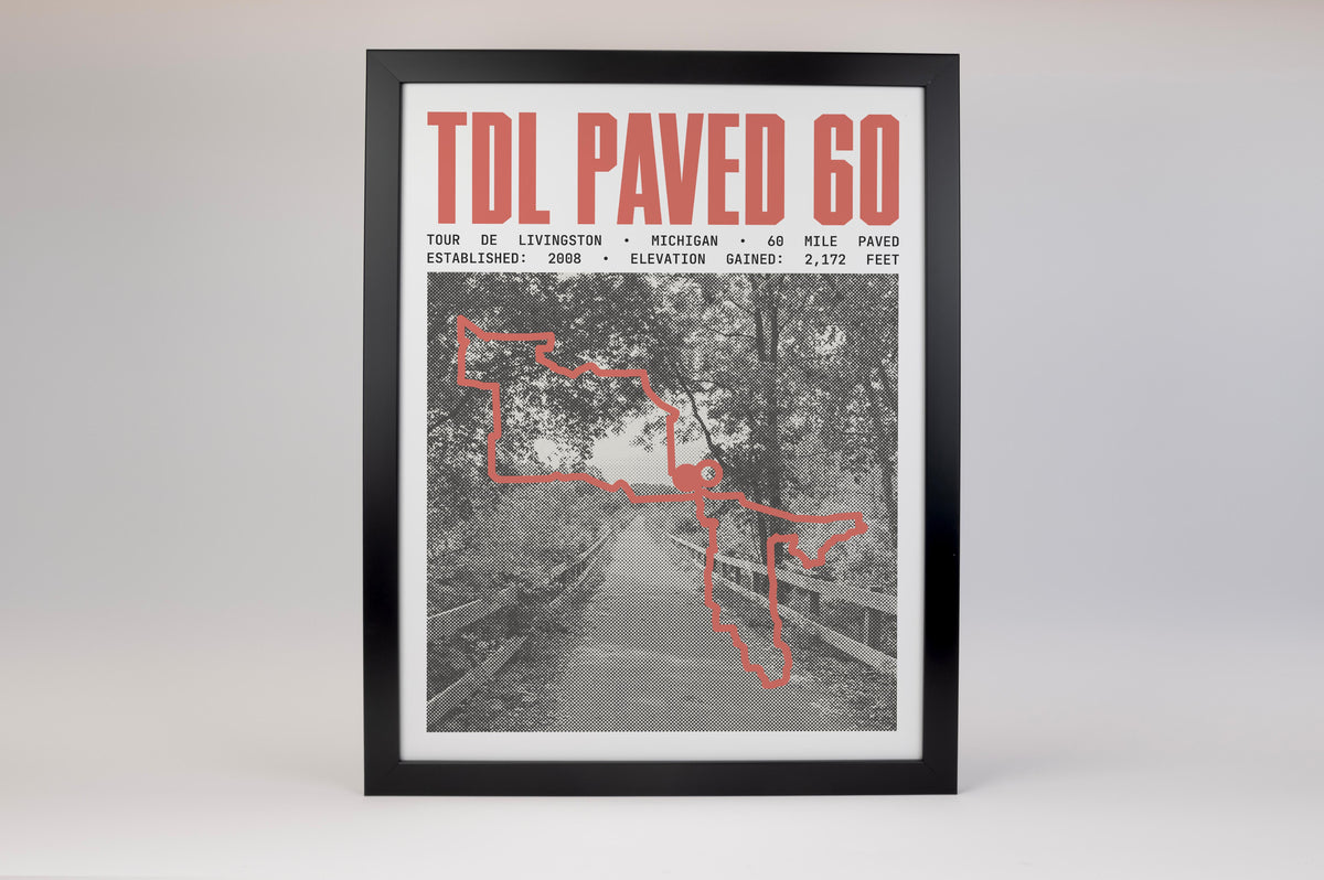 Tour de Livingston - 60 Mile Paved Poster