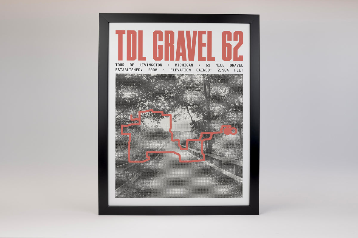 Tour de Livingston -  62 Mile Gravel Poster