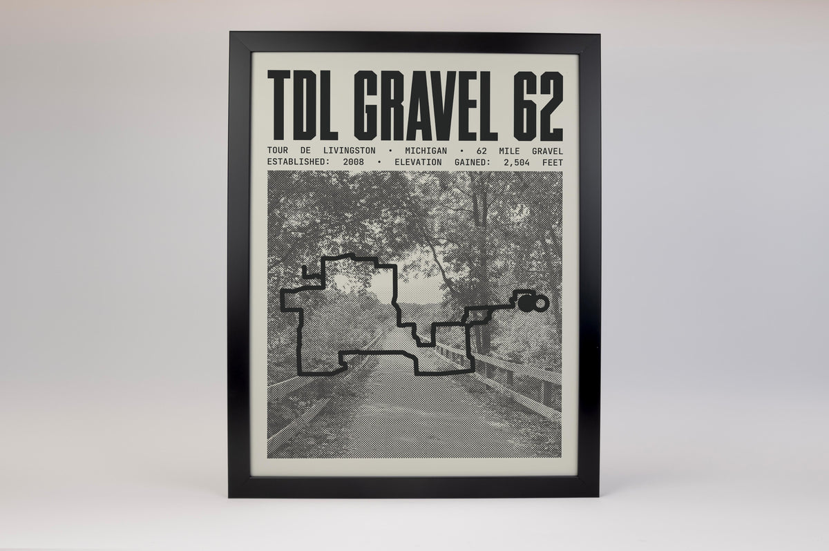 Tour de Livingston -  62 Mile Gravel Poster