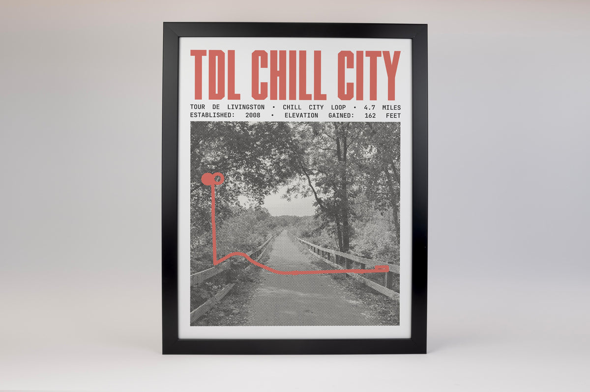 Tour de Livingston - Chill City Loop Poster