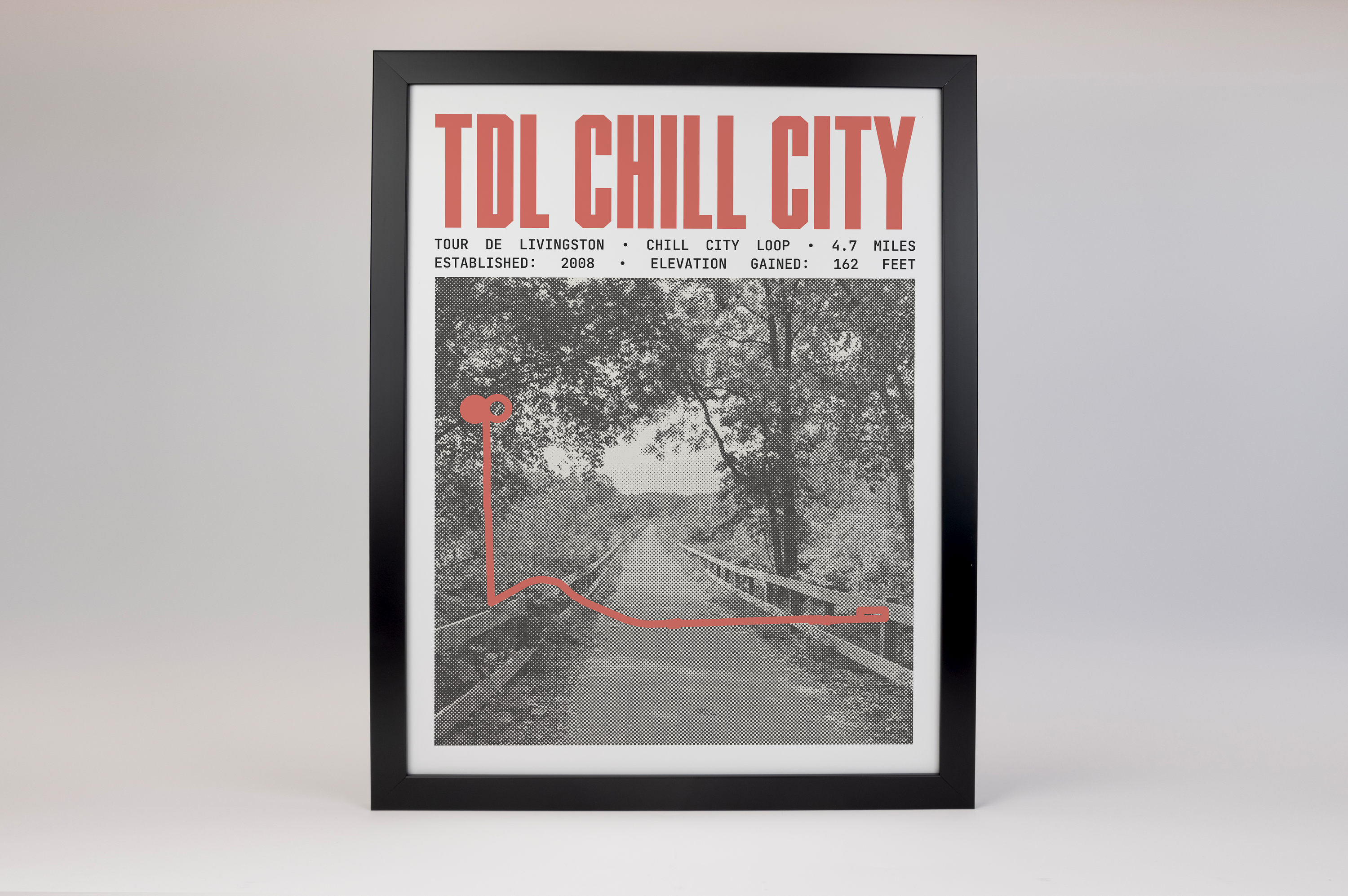 Tour de Livingston - Chill City Loop Poster