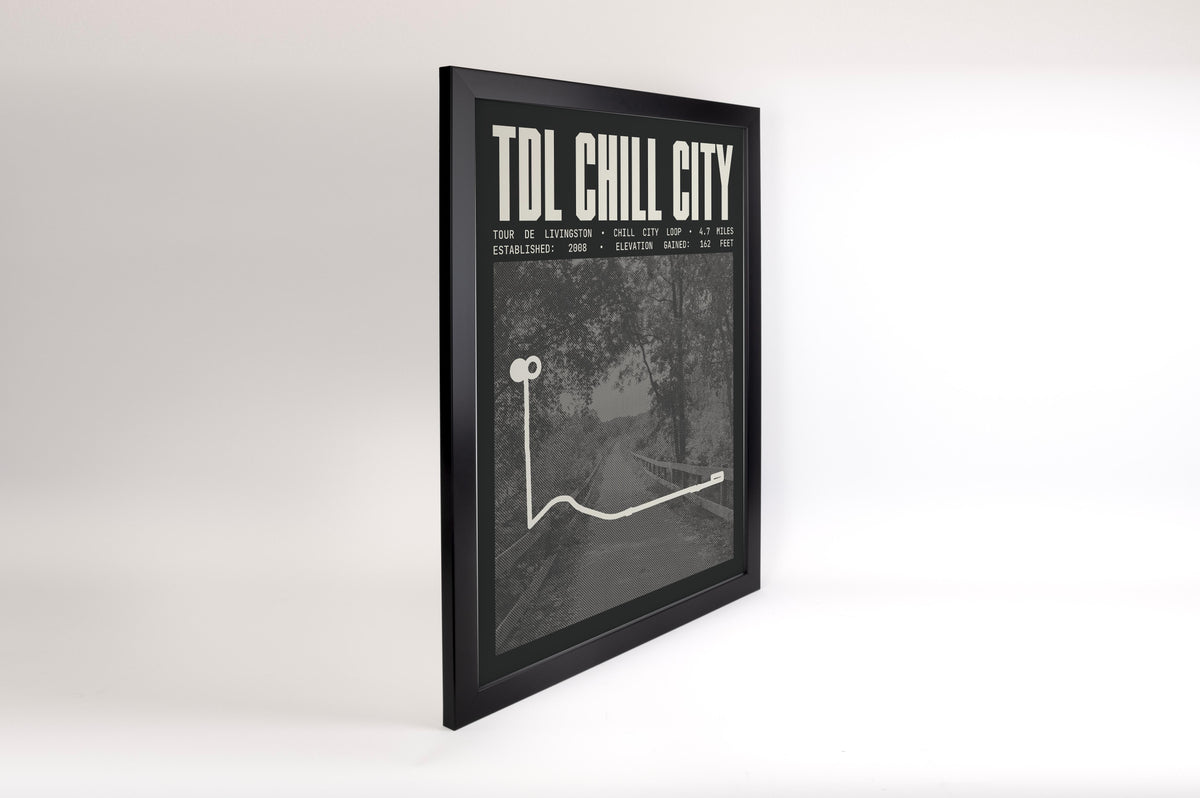 Tour de Livingston - Chill City Loop Poster