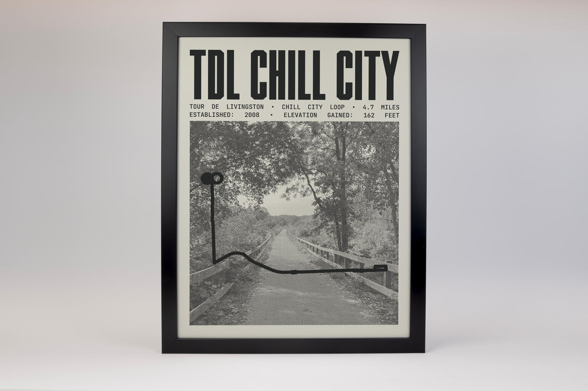 Tour de Livingston - Chill City Loop Poster