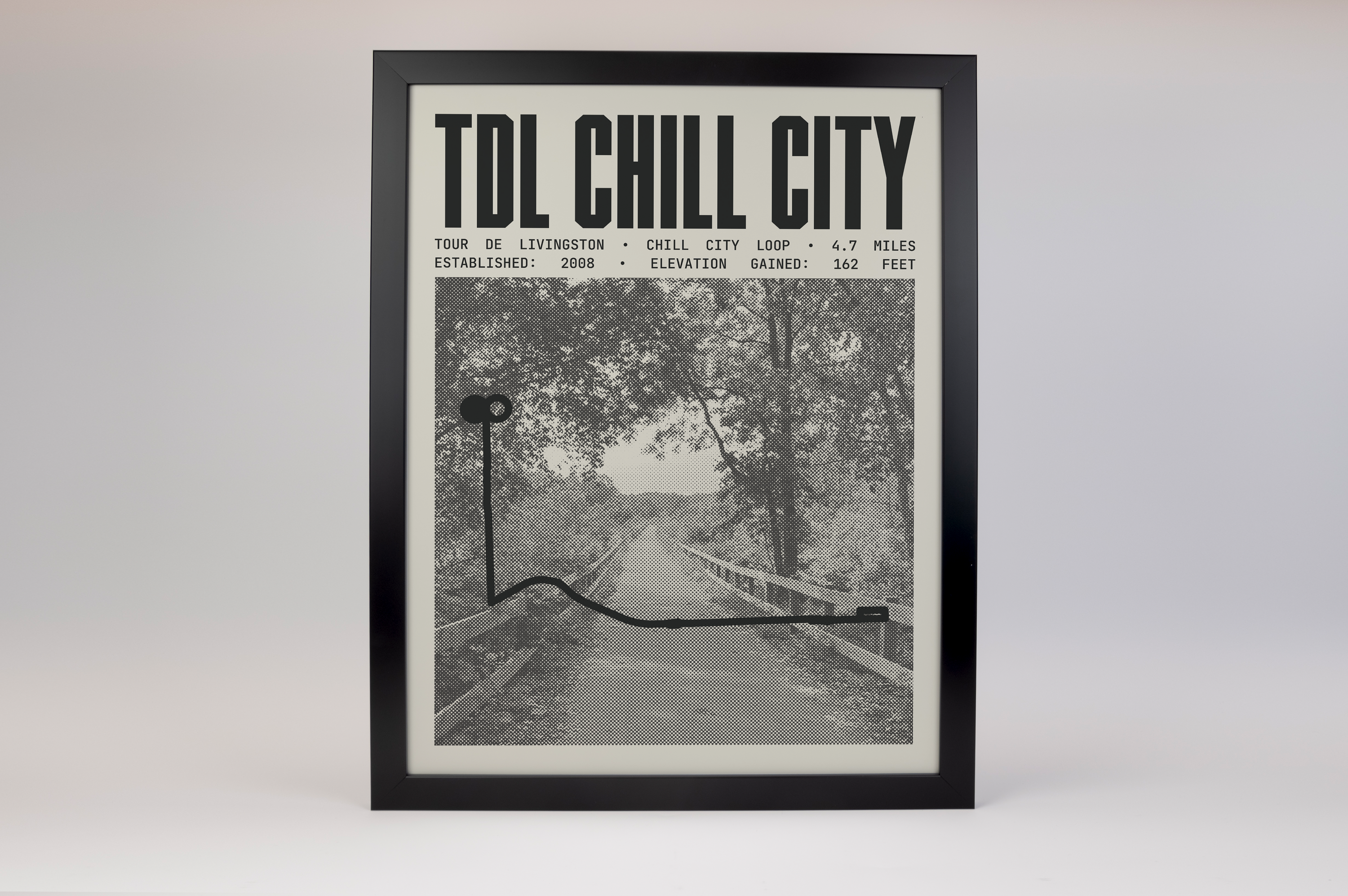Tour de Livingston - Chill City Loop Poster
