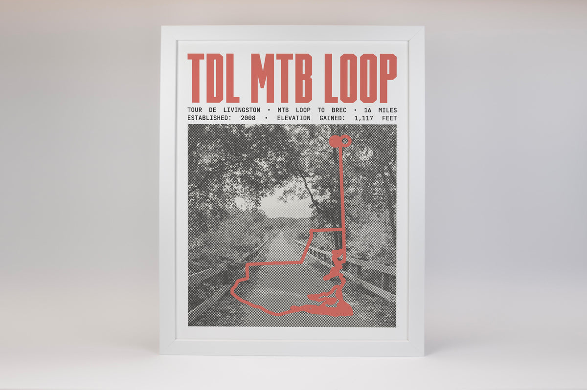 Tour de Livingston - MTB Loop to BREC Poster