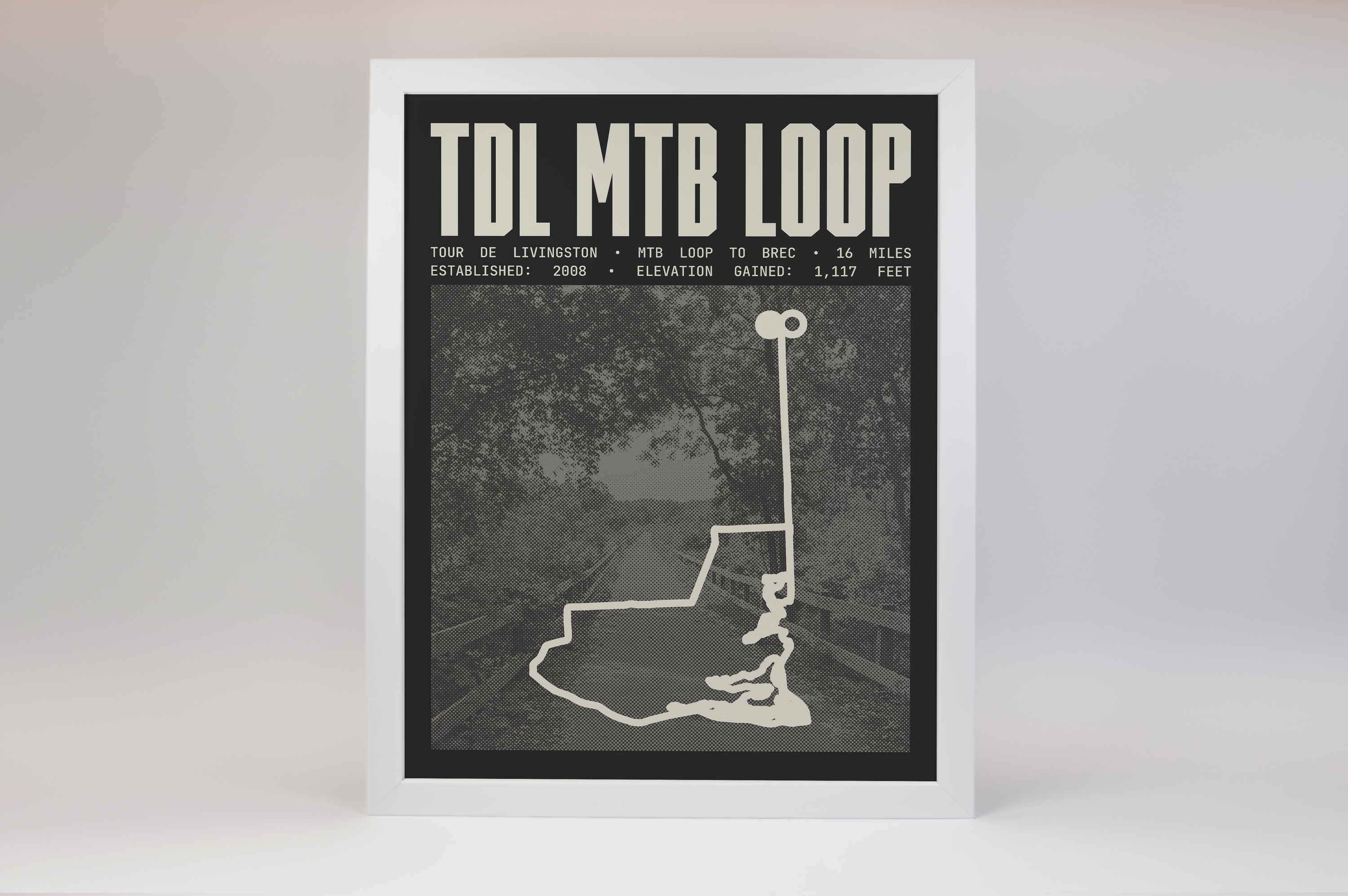 Tour de Livingston - MTB Loop to BREC Poster