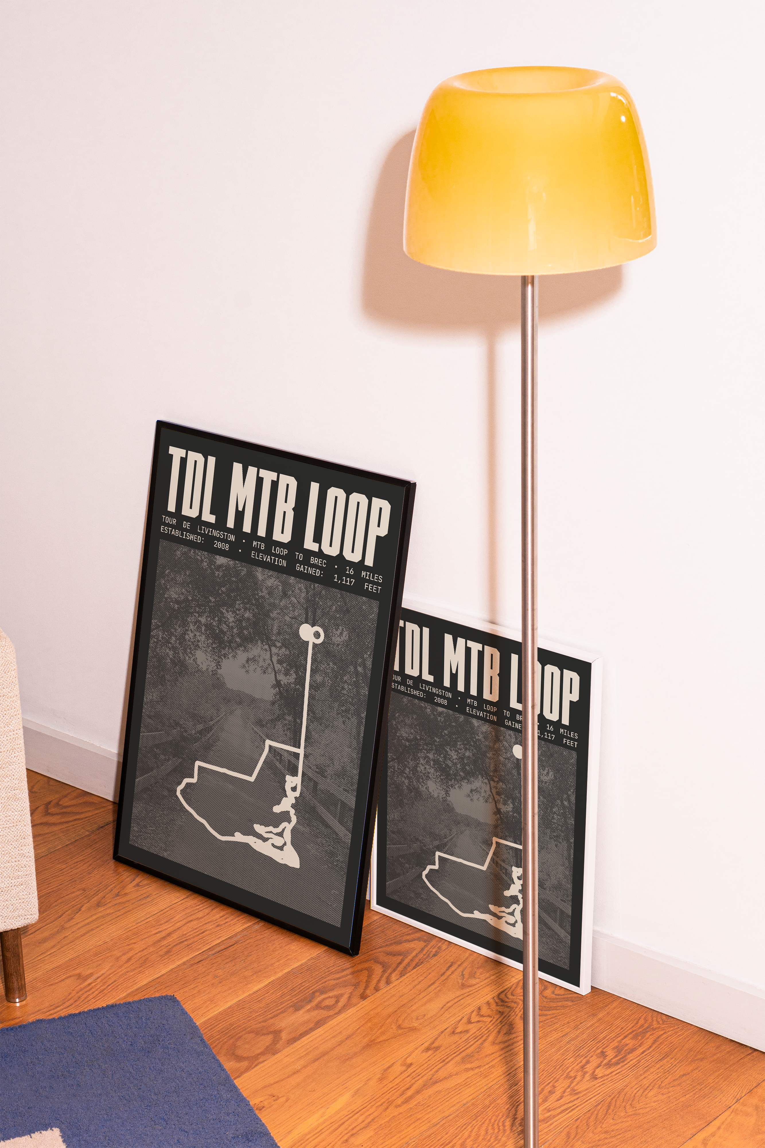 Tour de Livingston - MTB Loop to BREC Poster