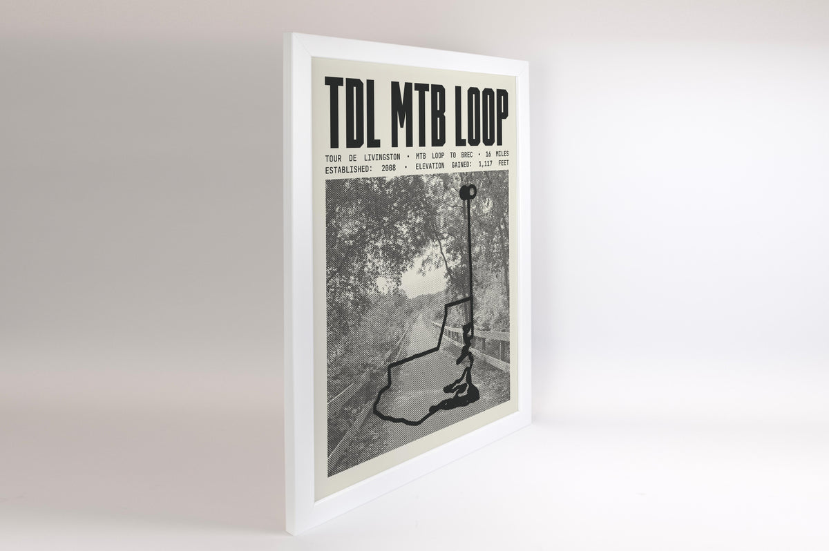 Tour de Livingston - MTB Loop to BREC Poster