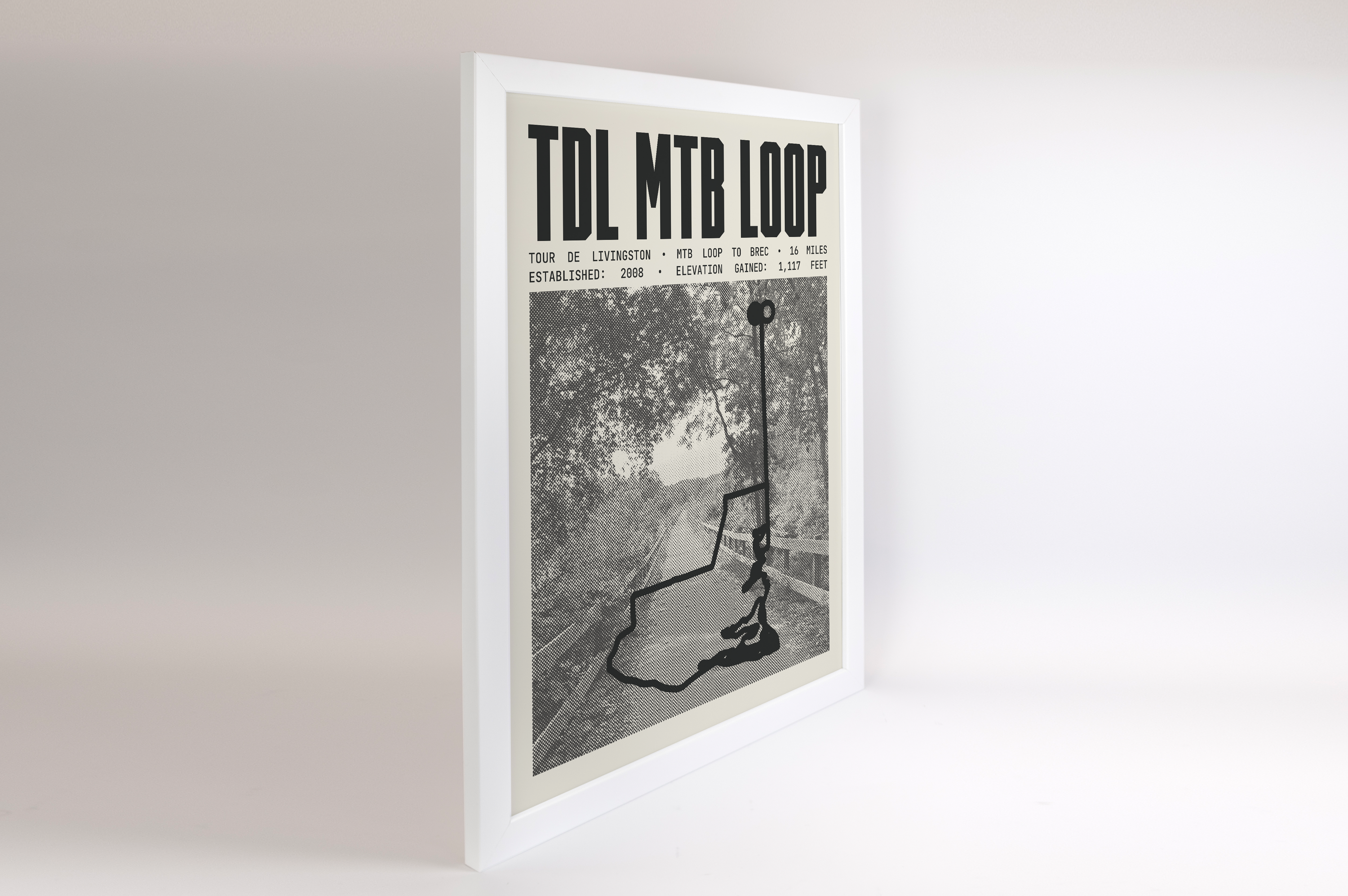 Tour de Livingston - MTB Loop to BREC Poster