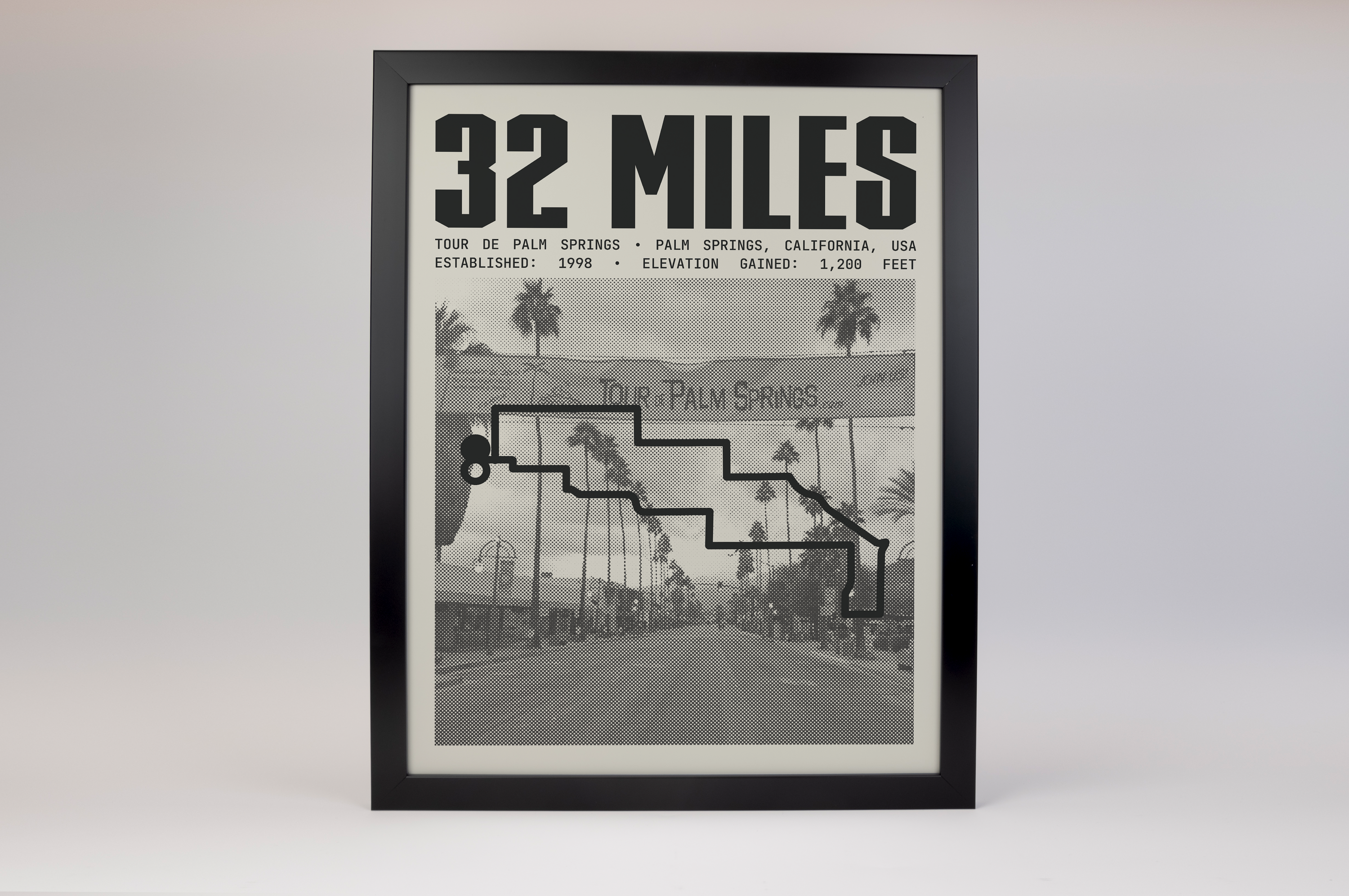 Tour de Palm Springs - 32 Miles Poster