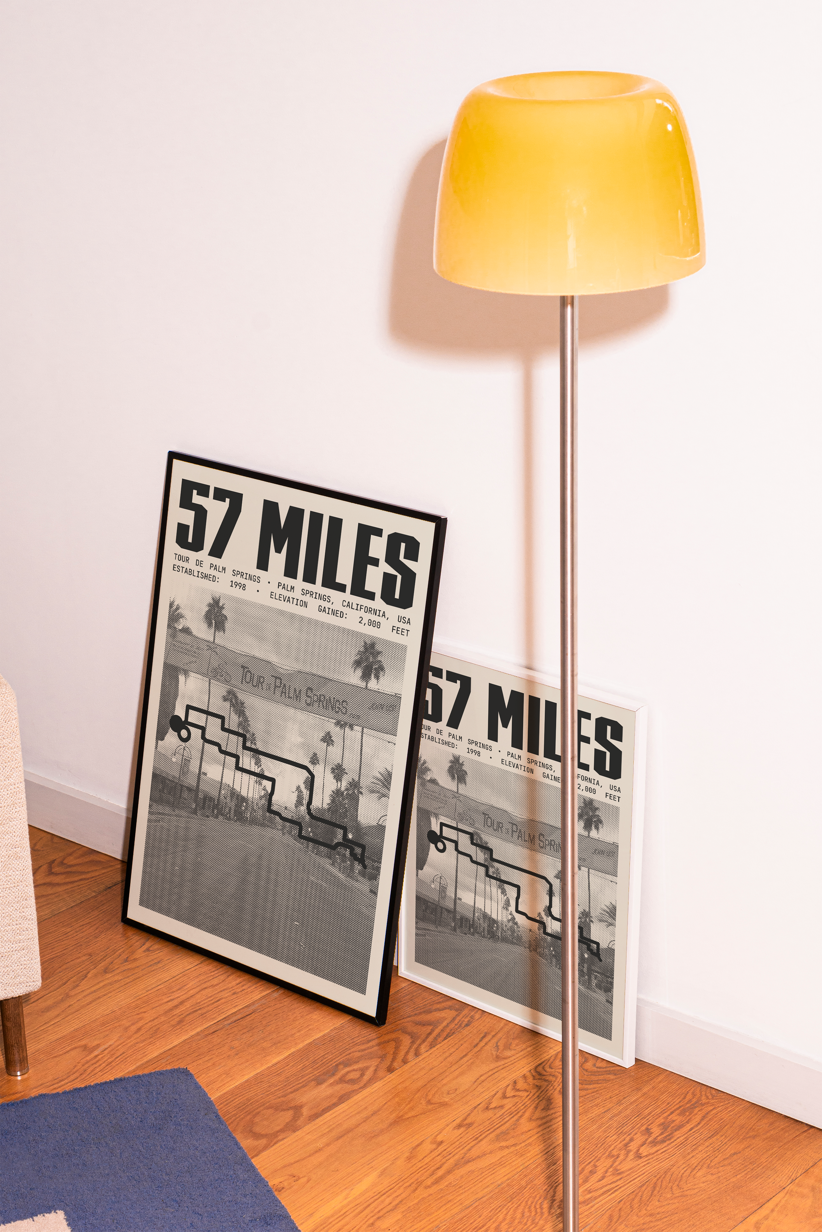 Tour de Palm Springs - 57 Miles Poster