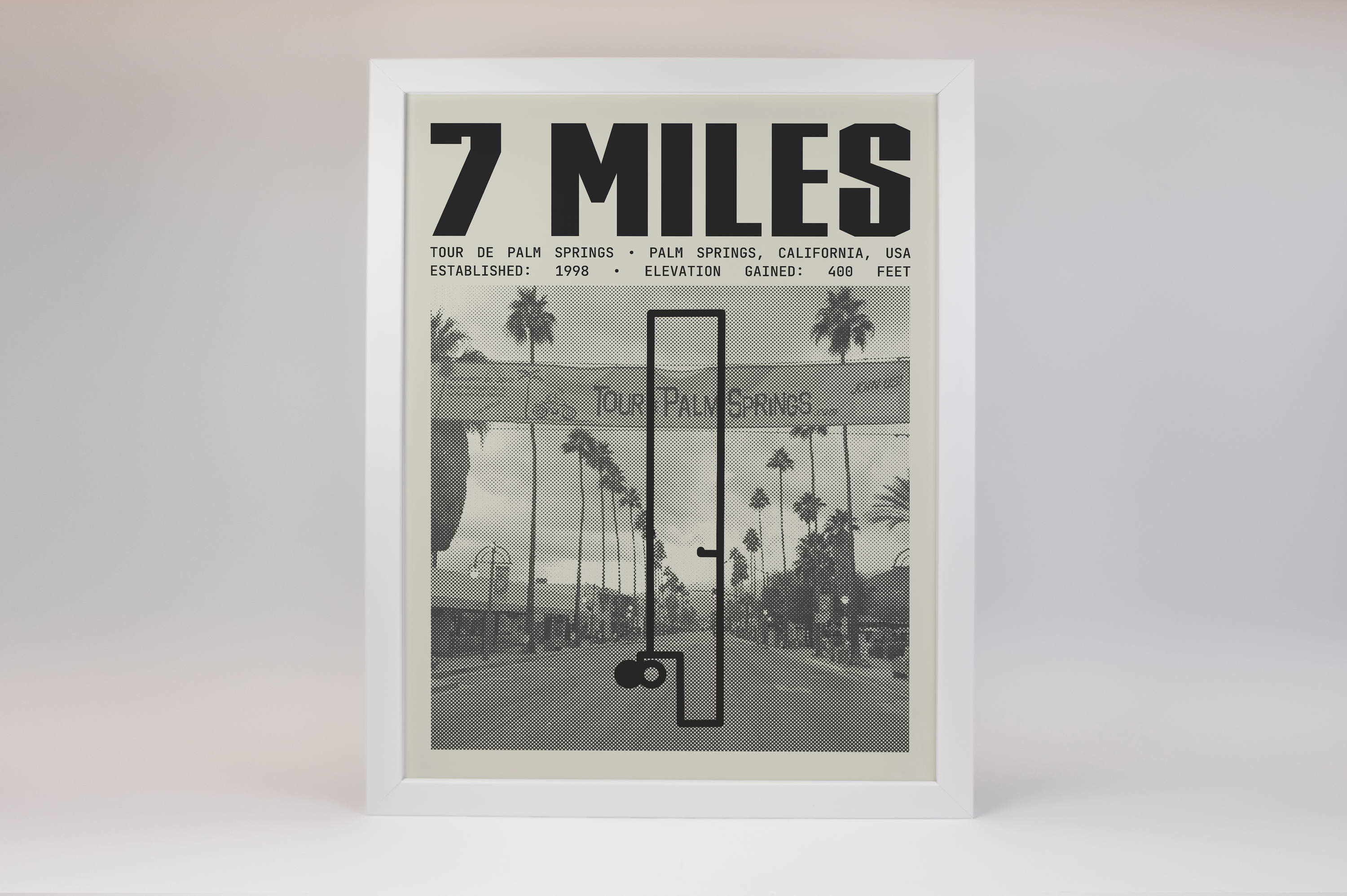 Tour de Palm Springs - 7 Miles Poster