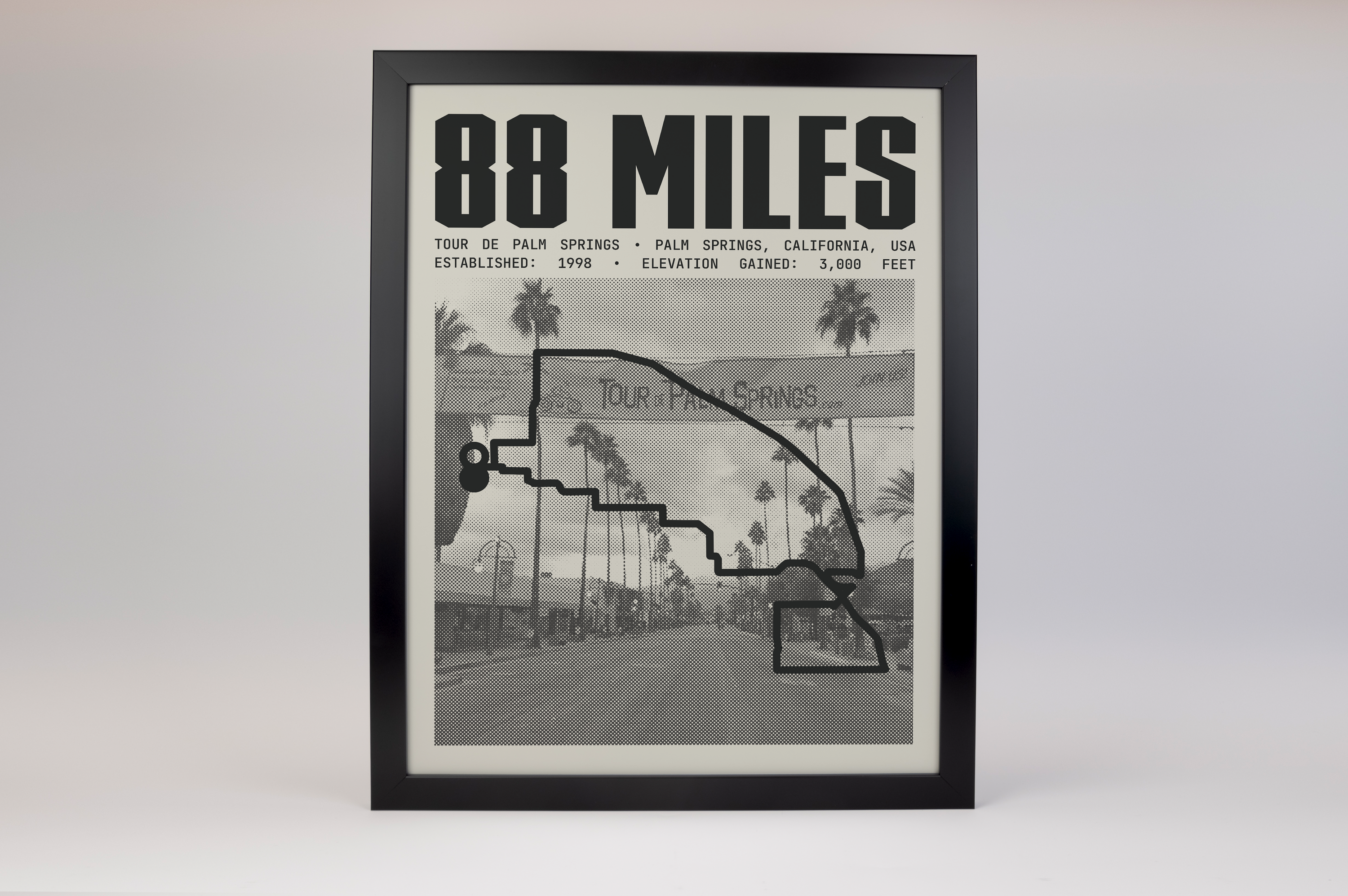 Tour de Palm Springs - 88 Miles Poster