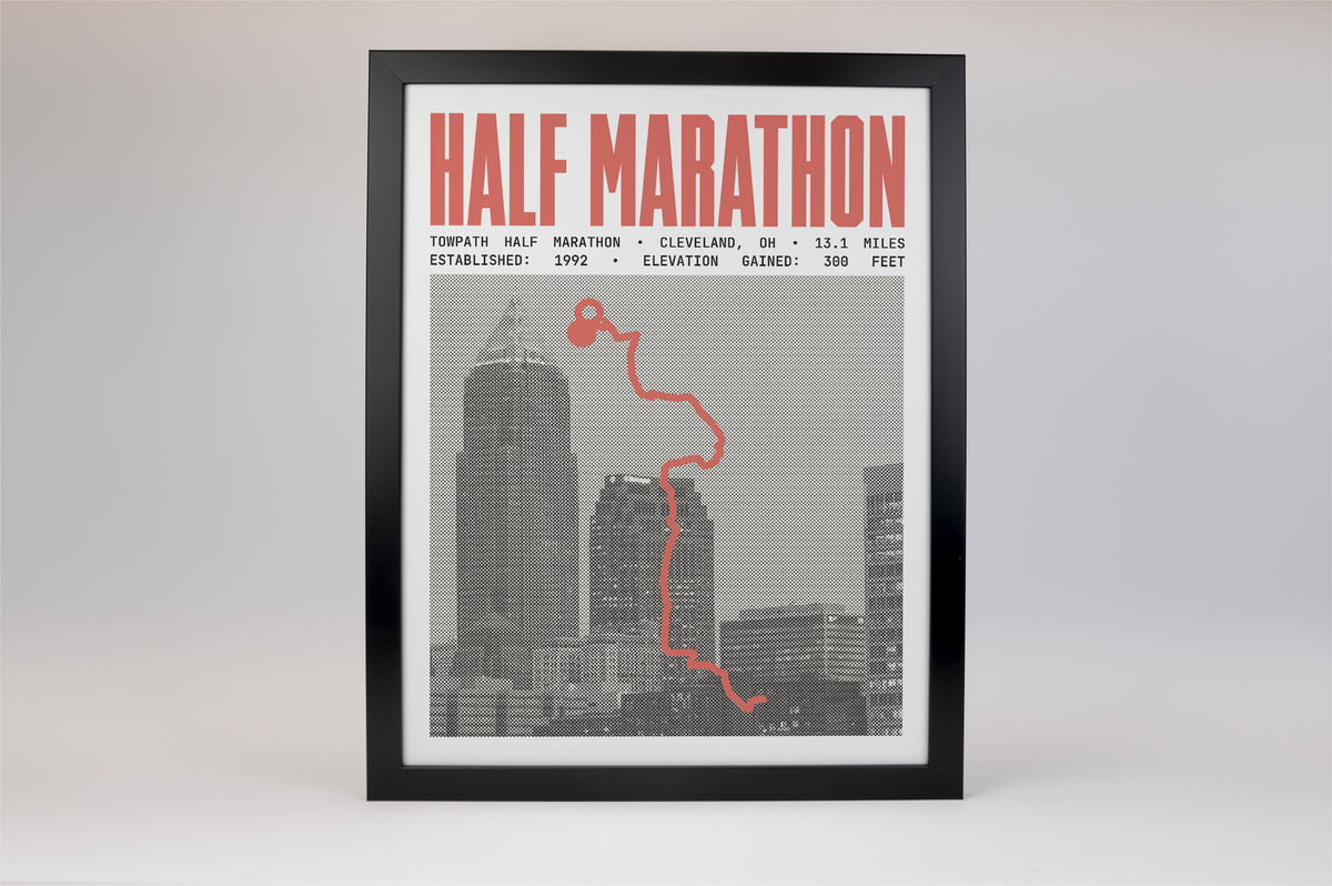 Towpath Half Marathon Poster