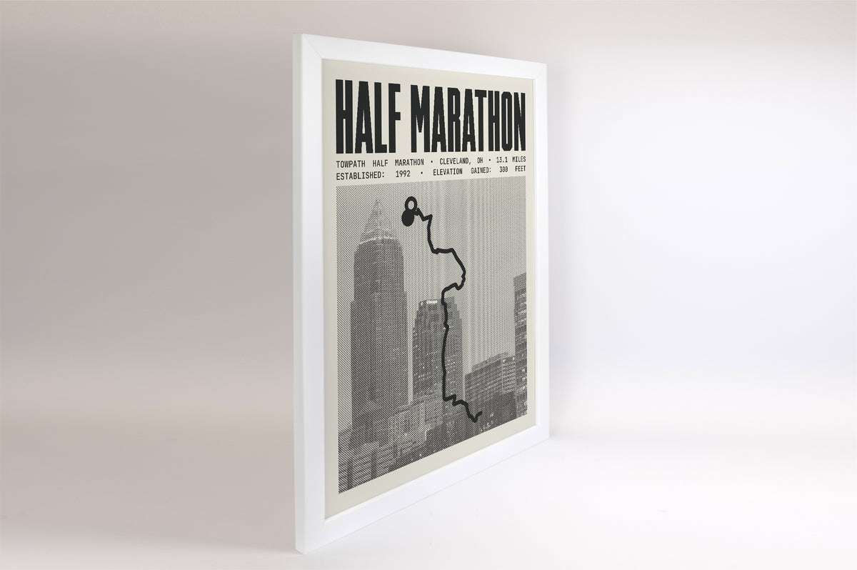 Towpath Half Marathon Poster