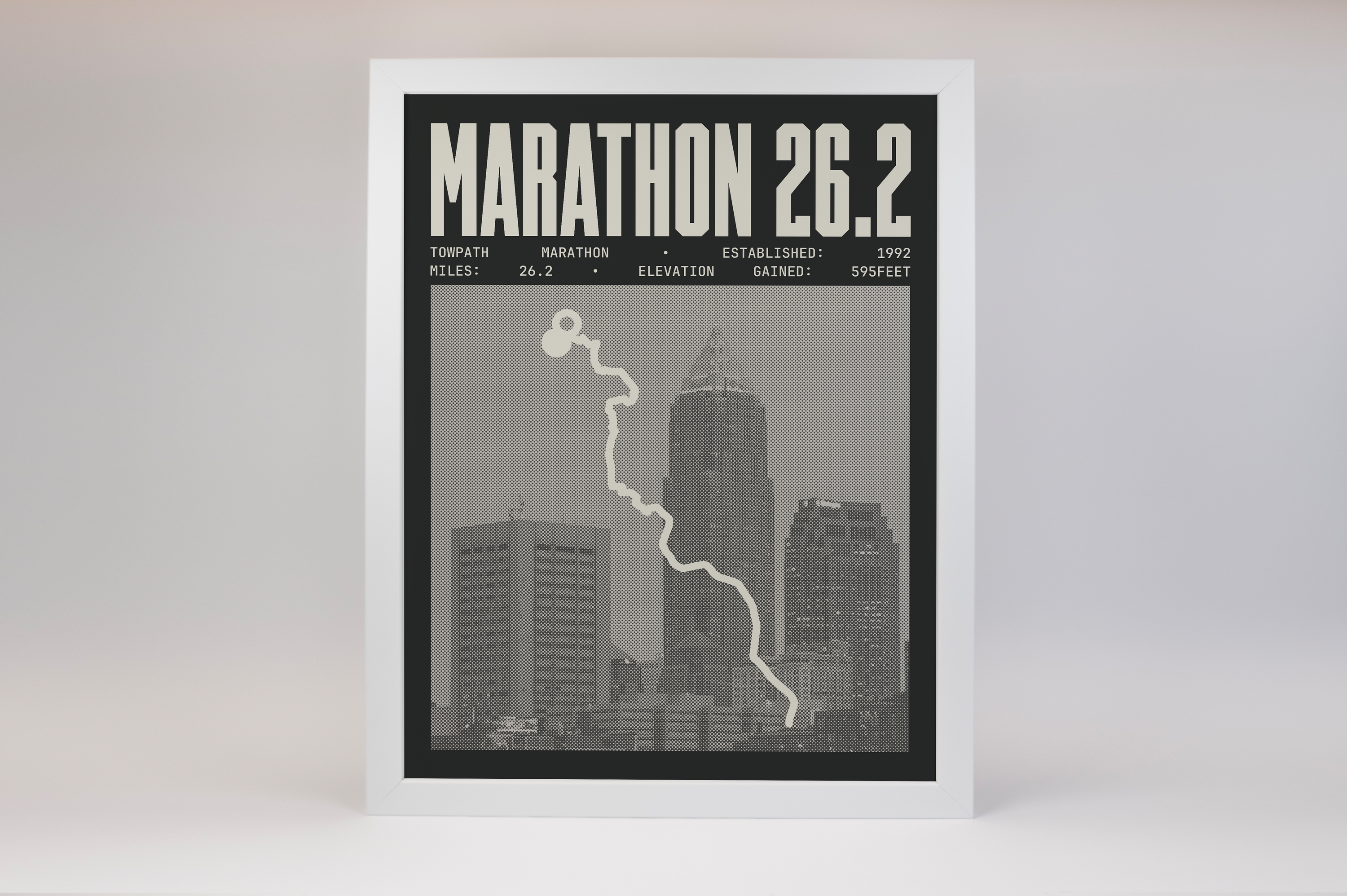 Towpath Marathon Poster