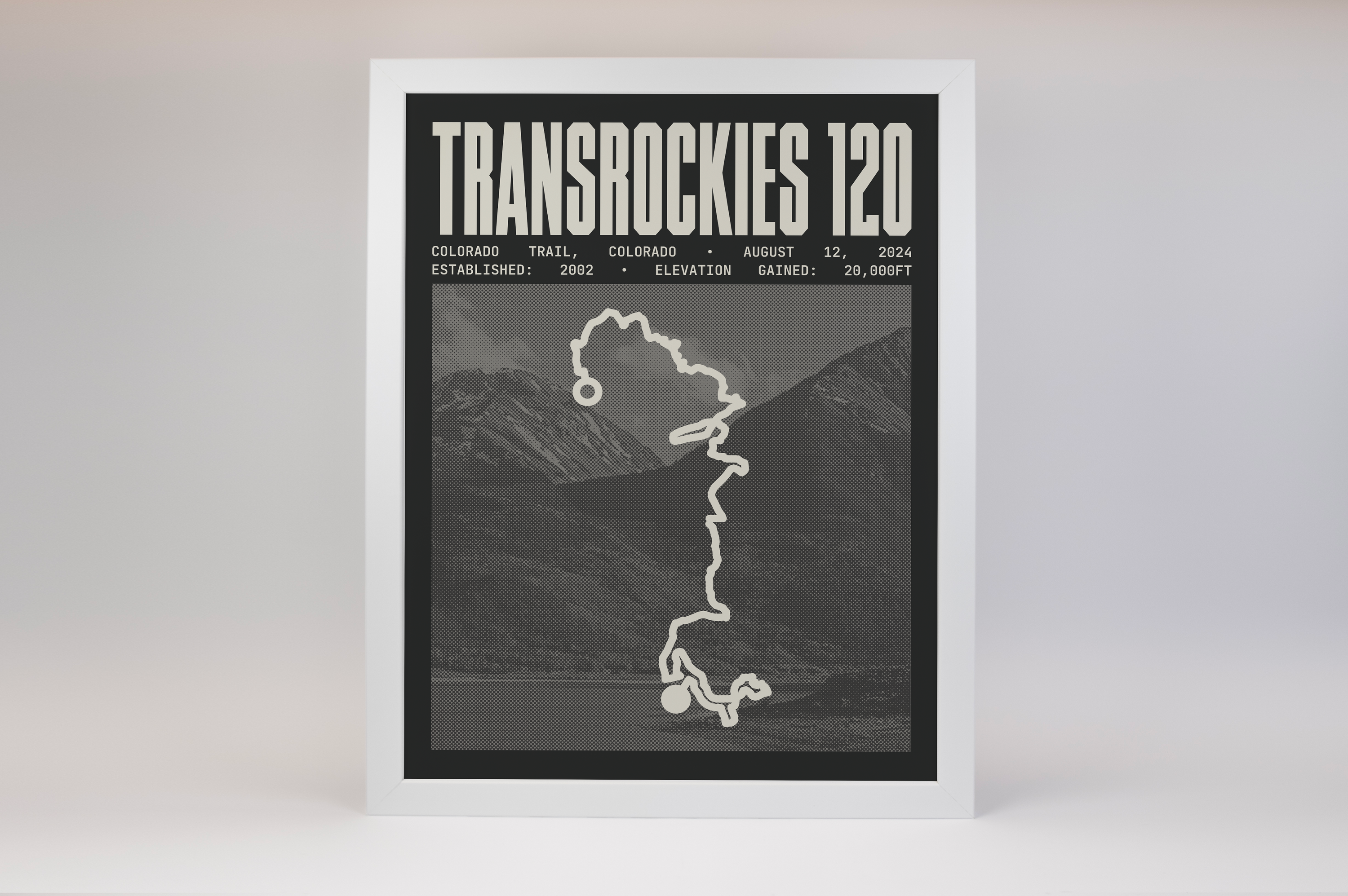 TransRockies 120 Endurance Run Poster