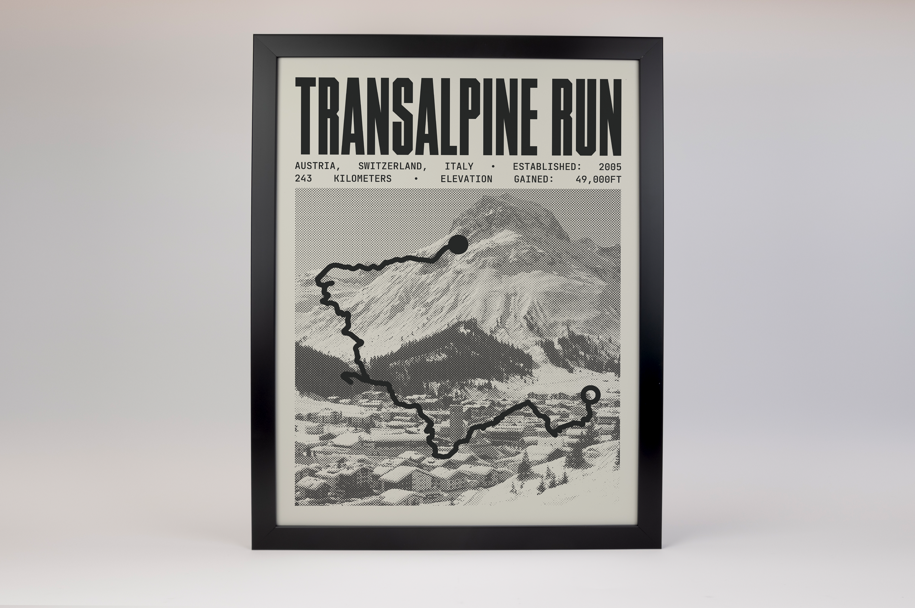 Transalpine Run Poster