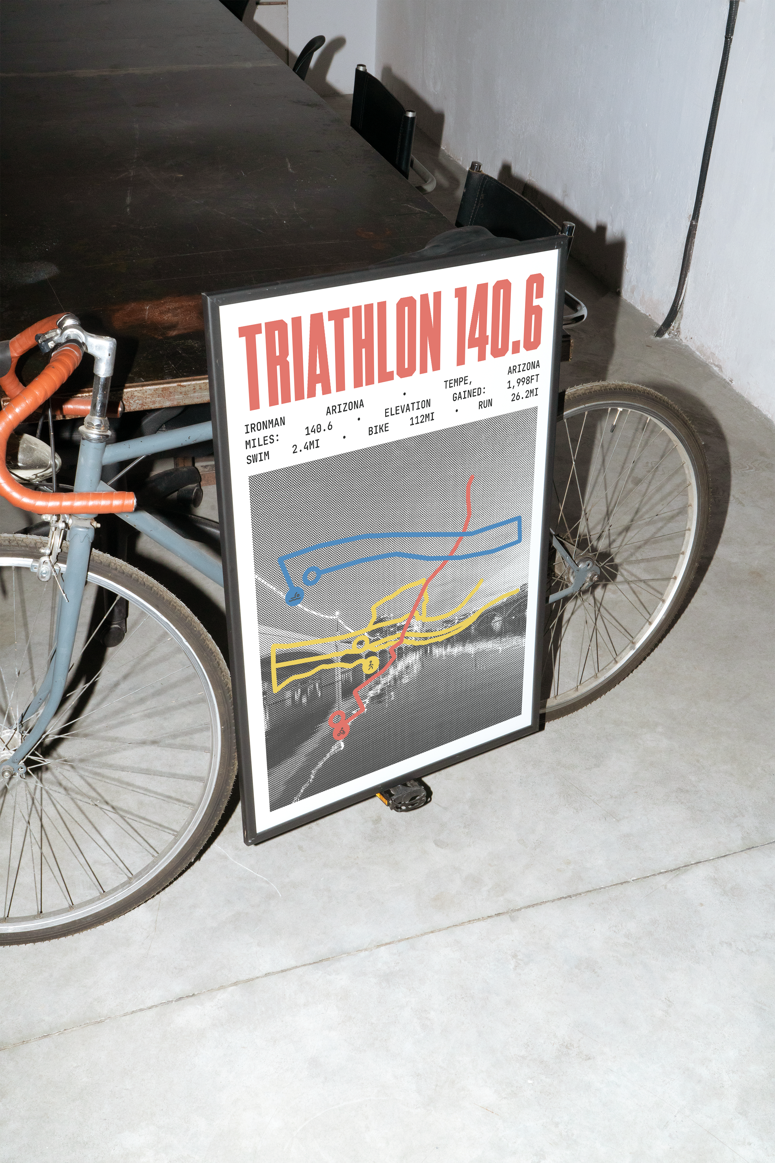 Ironman 140.6 Arizona Poster