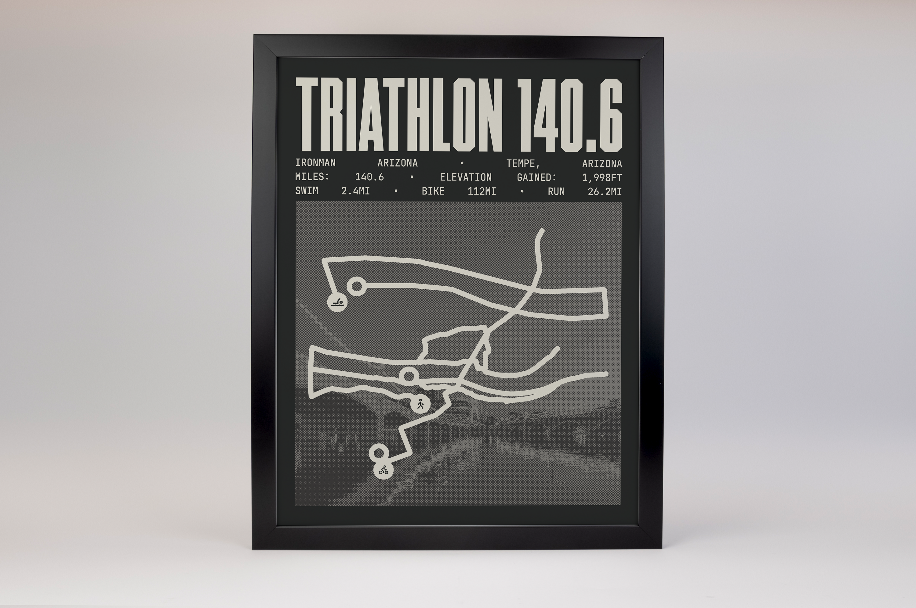 Ironman 140.6 Arizona Poster