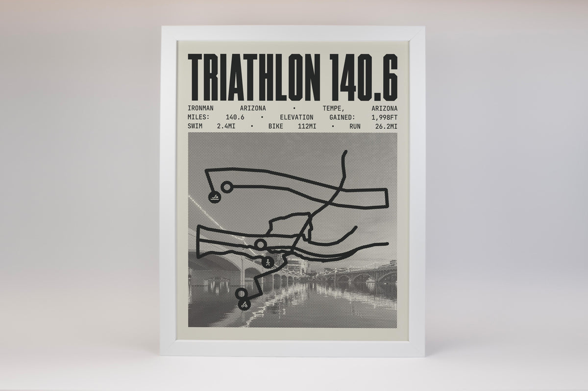Ironman 140.6 Arizona Poster