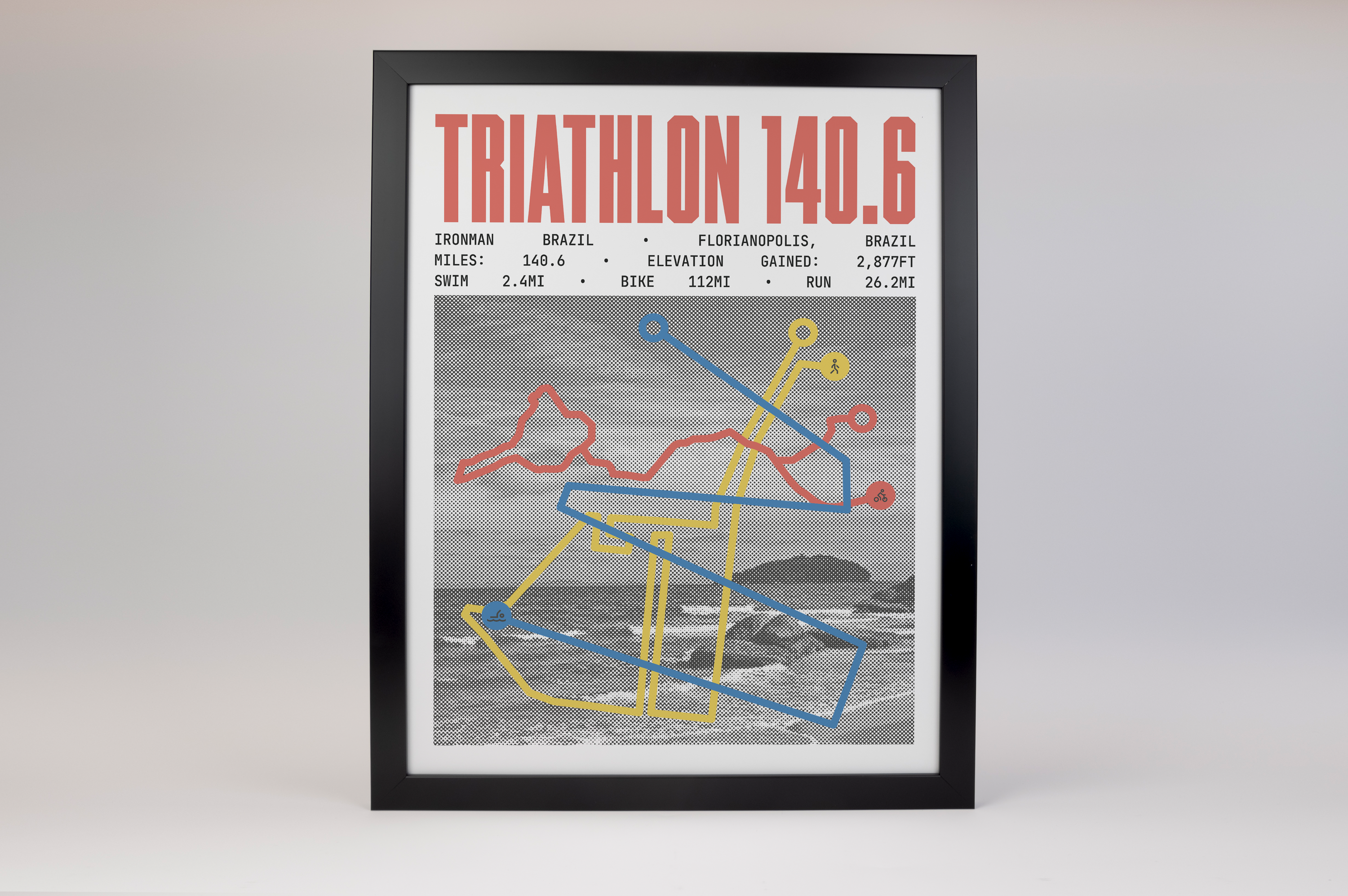 Ironman 140.6 Brazil Poster
