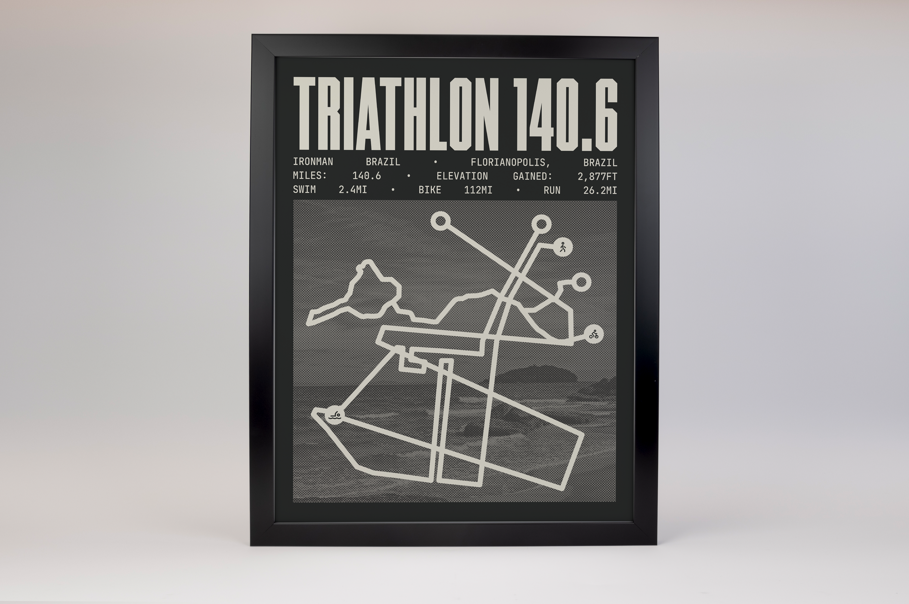 Ironman 140.6 Brazil Poster