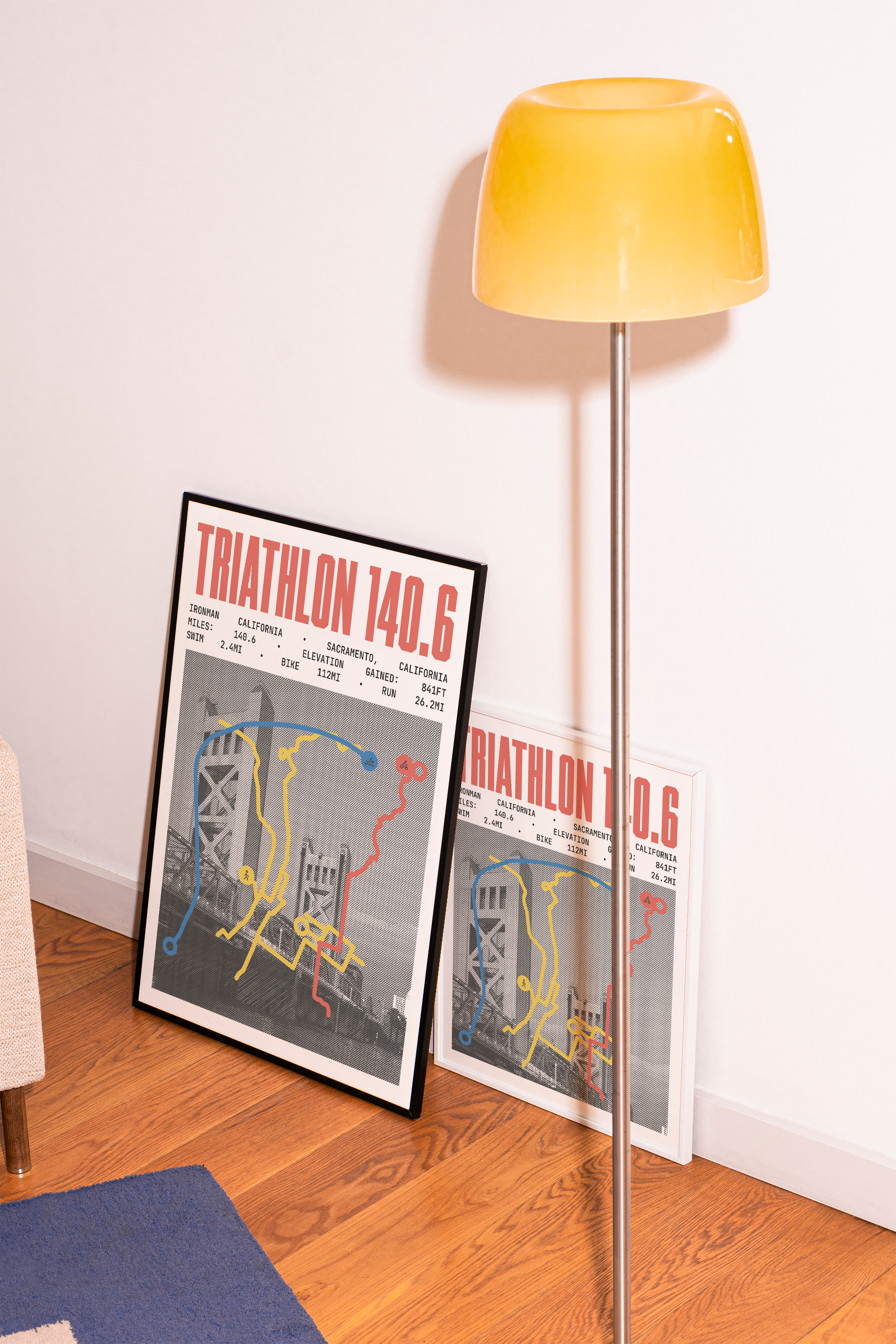 Ironman 140.6 California Poster