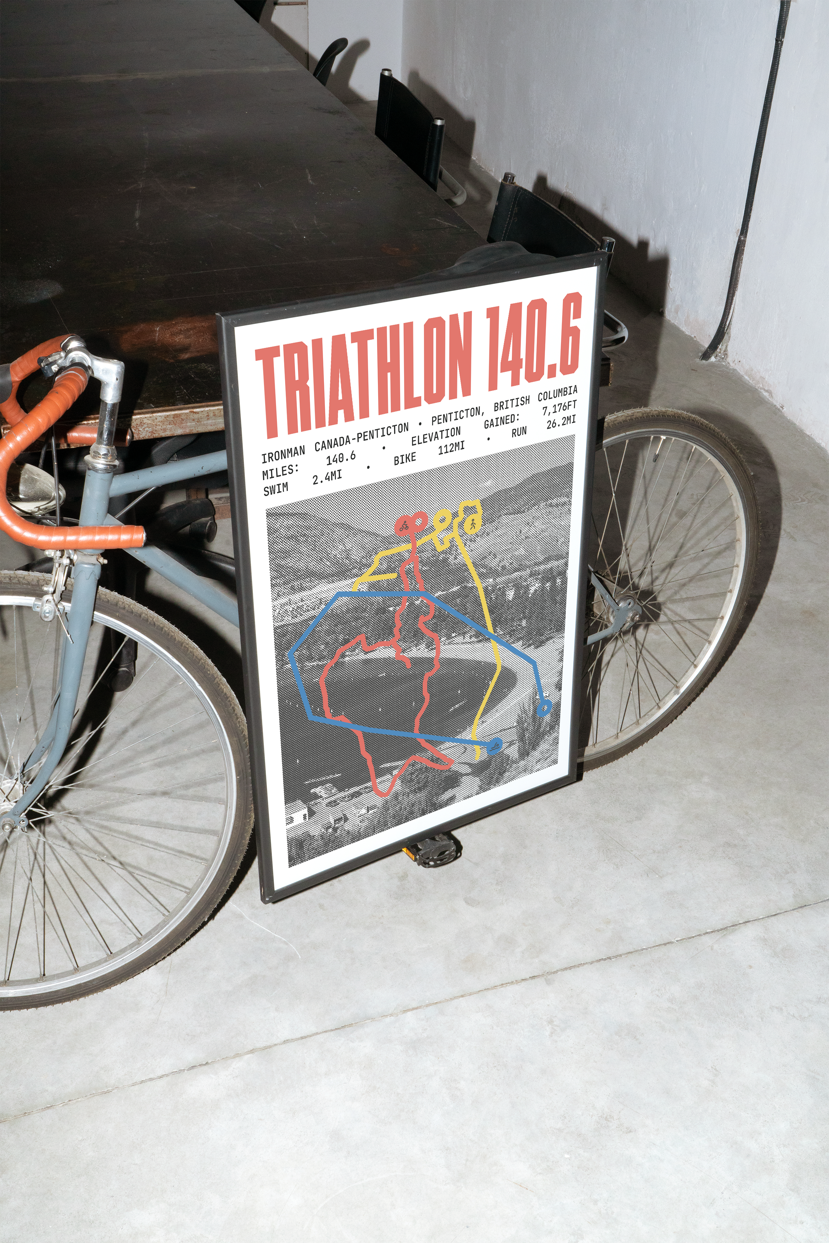 Ironman 140.6 Canada-Penticton Poster