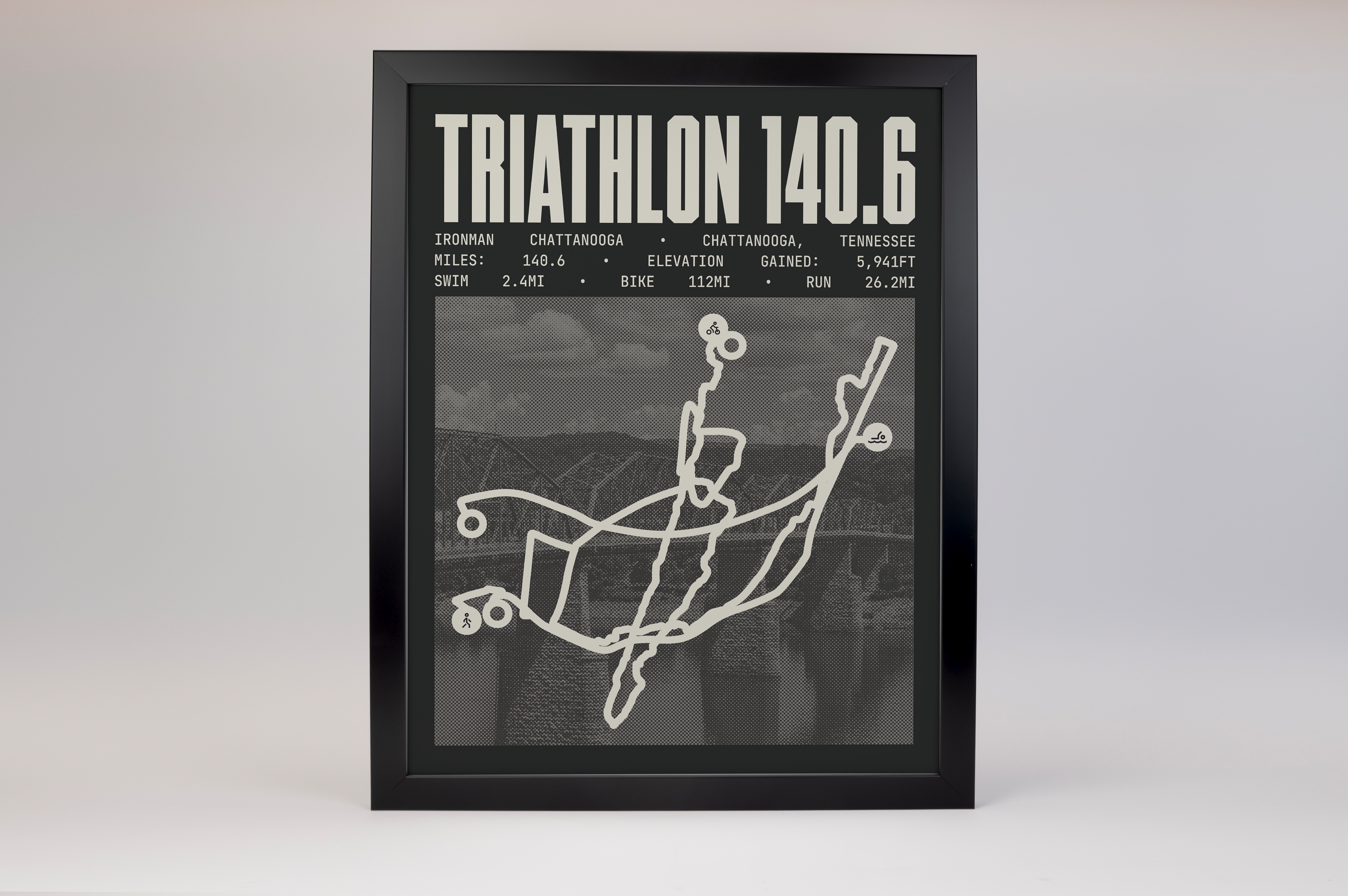 Ironman 140.6 Chattanooga Poster