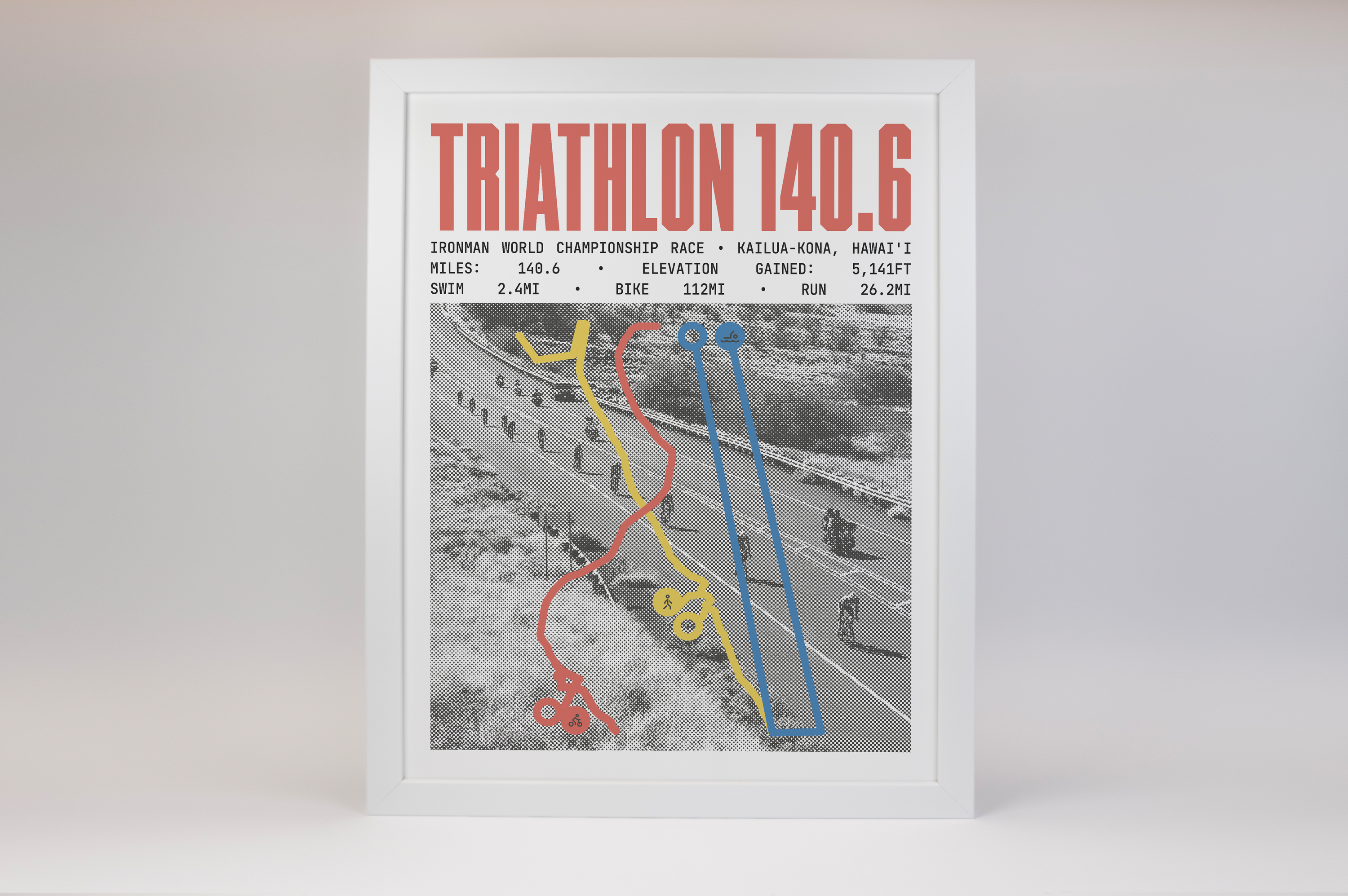 Ironman 140.6 World Championship - Men's Race Poster