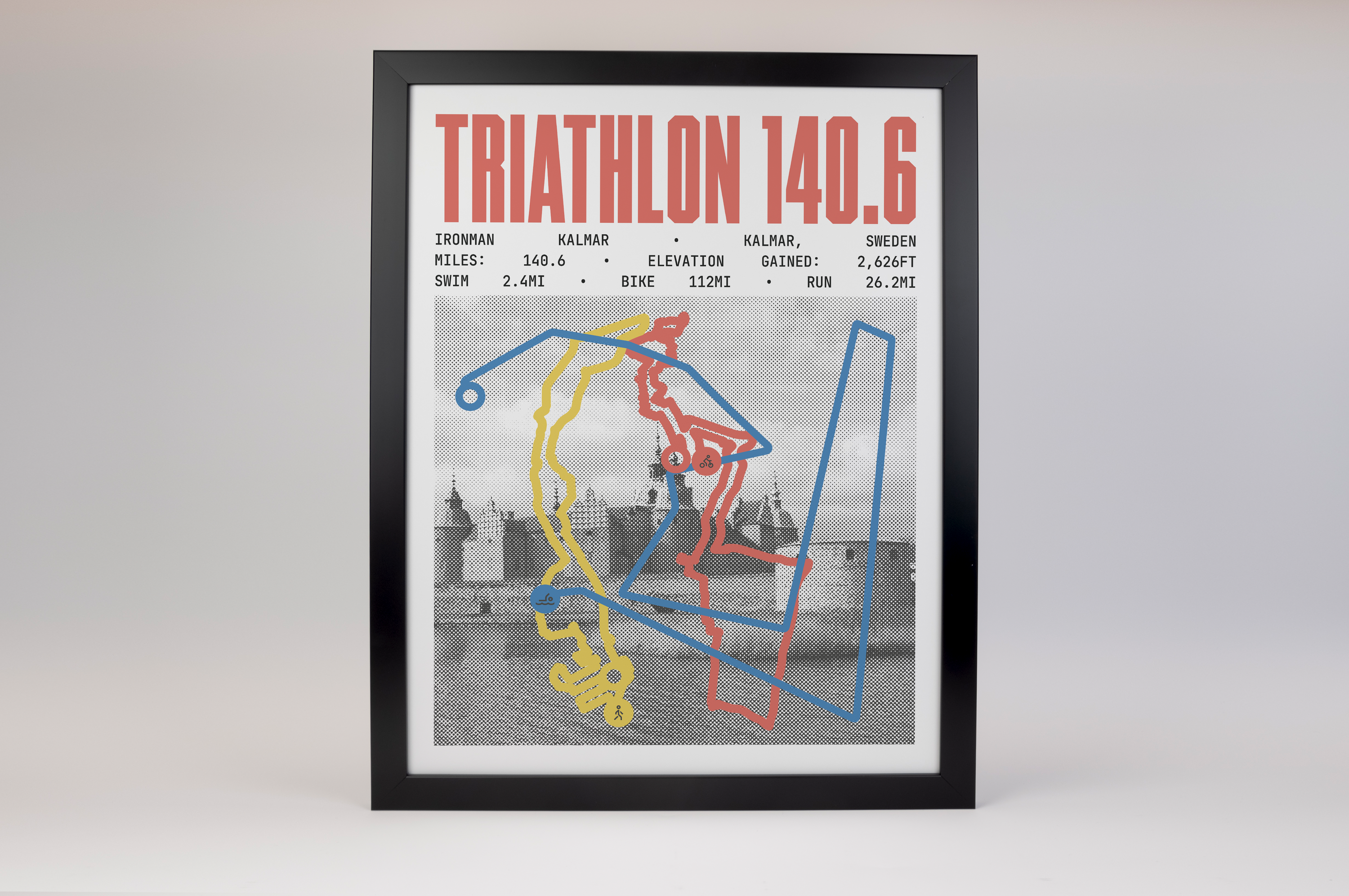 Ironman 140.6 Kalmar Poster