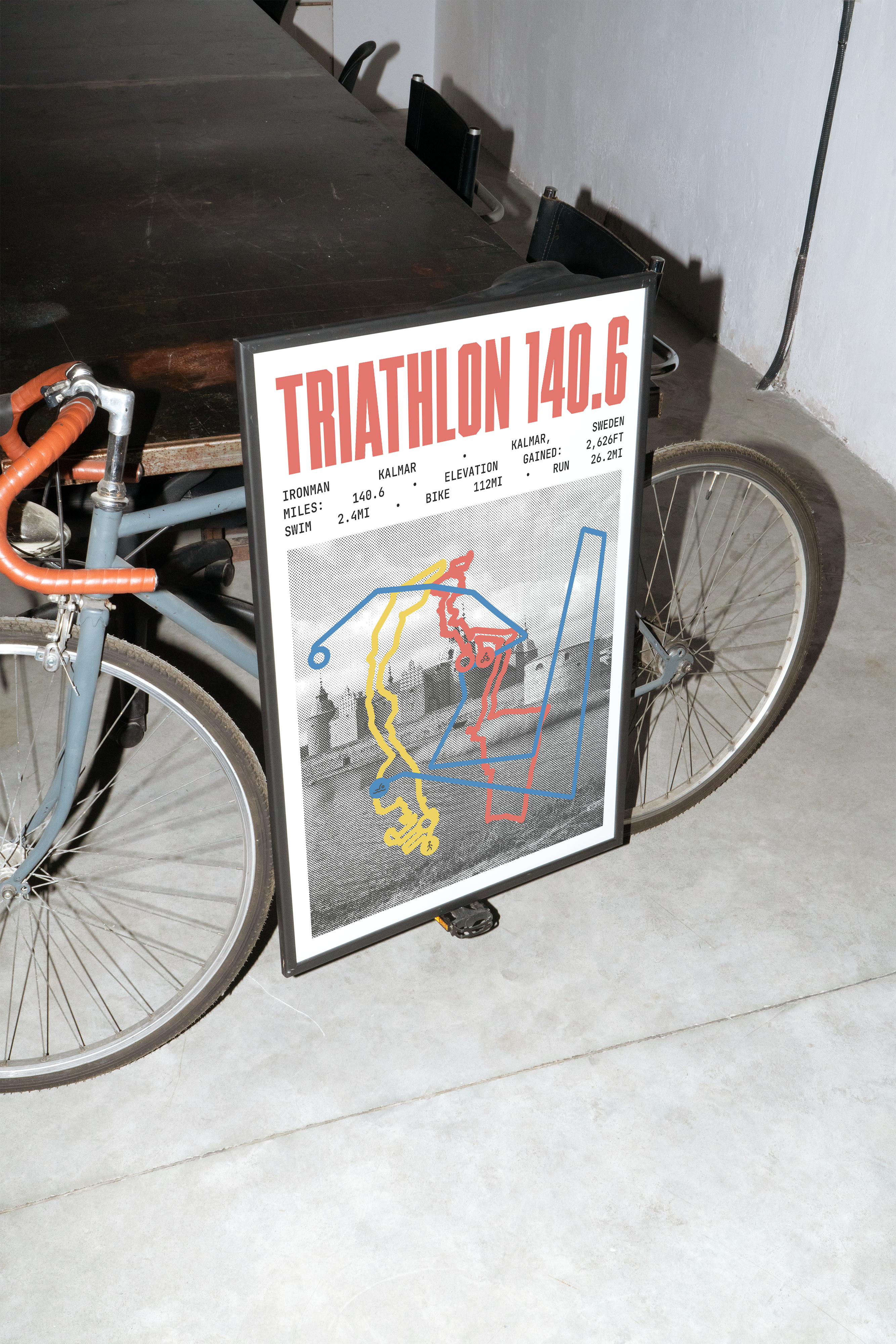 Ironman 140.6 Kalmar Poster