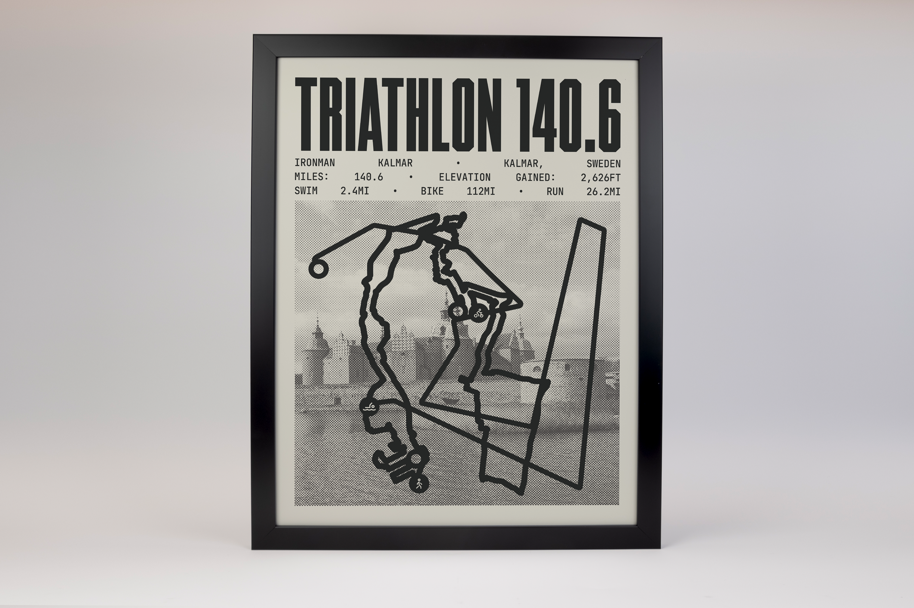Ironman 140.6 Kalmar Poster